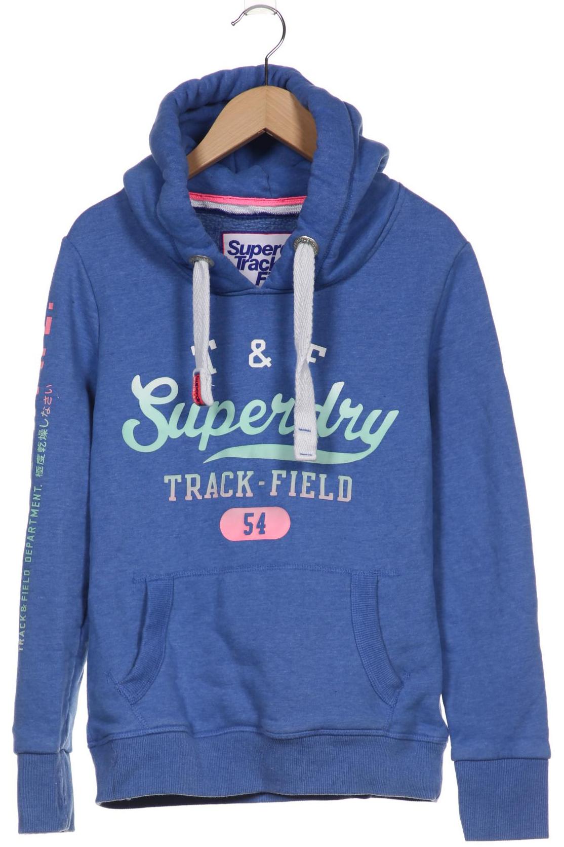 

Superdry Damen Kapuzenpullover, blau