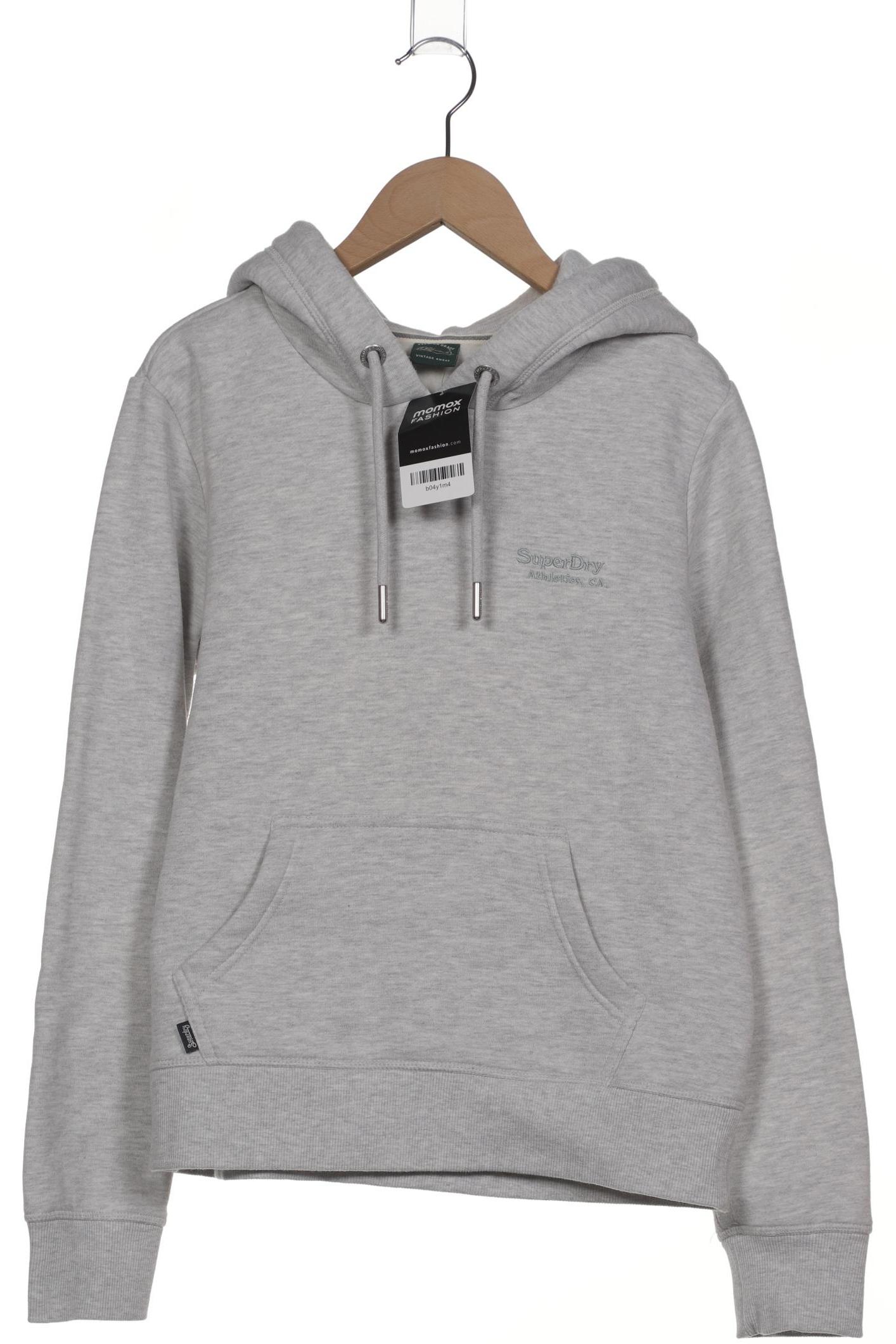

Superdry Damen Kapuzenpullover, grau, Gr. 38