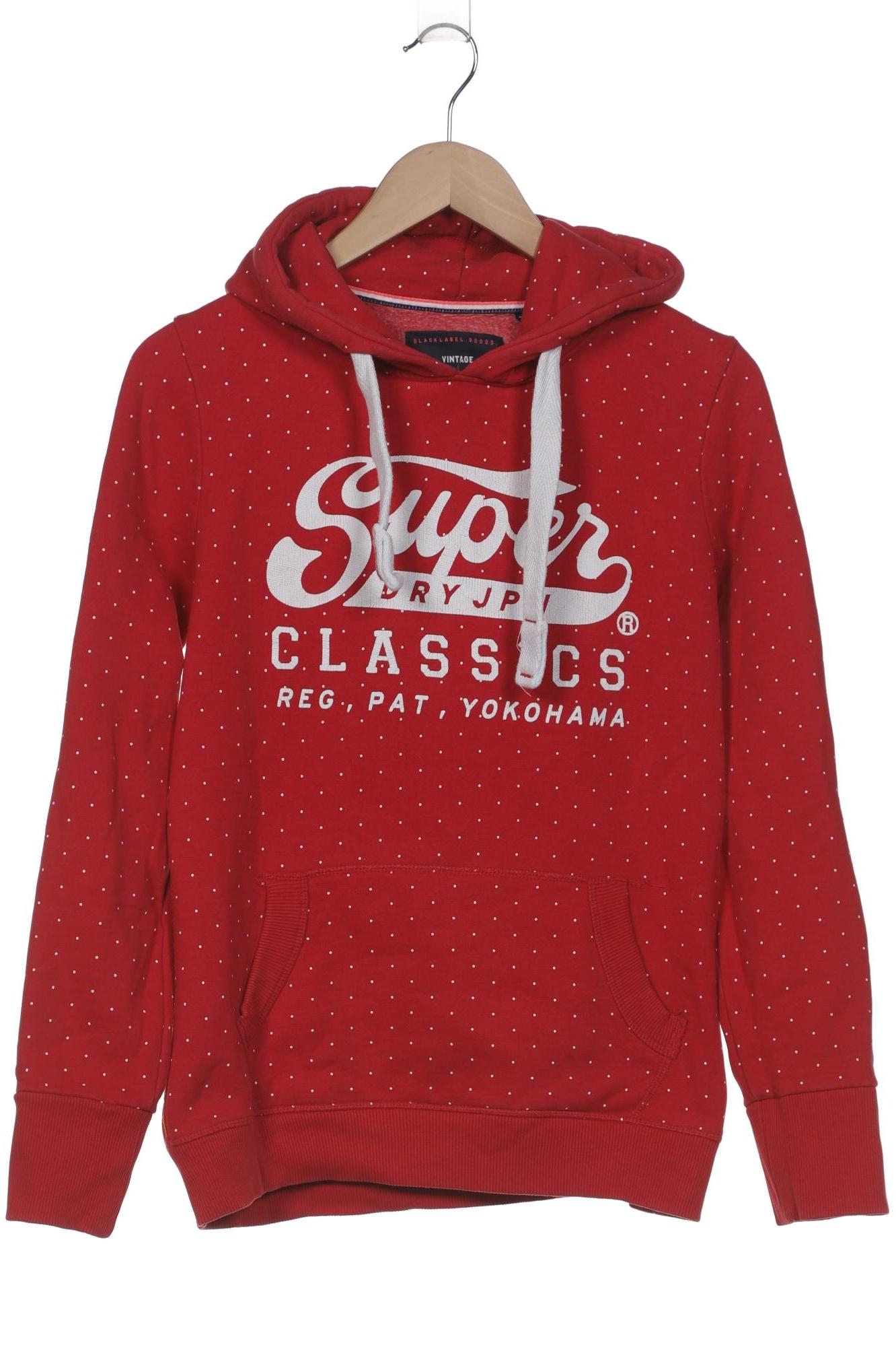 

Superdry Damen Kapuzenpullover, rot, Gr. 42