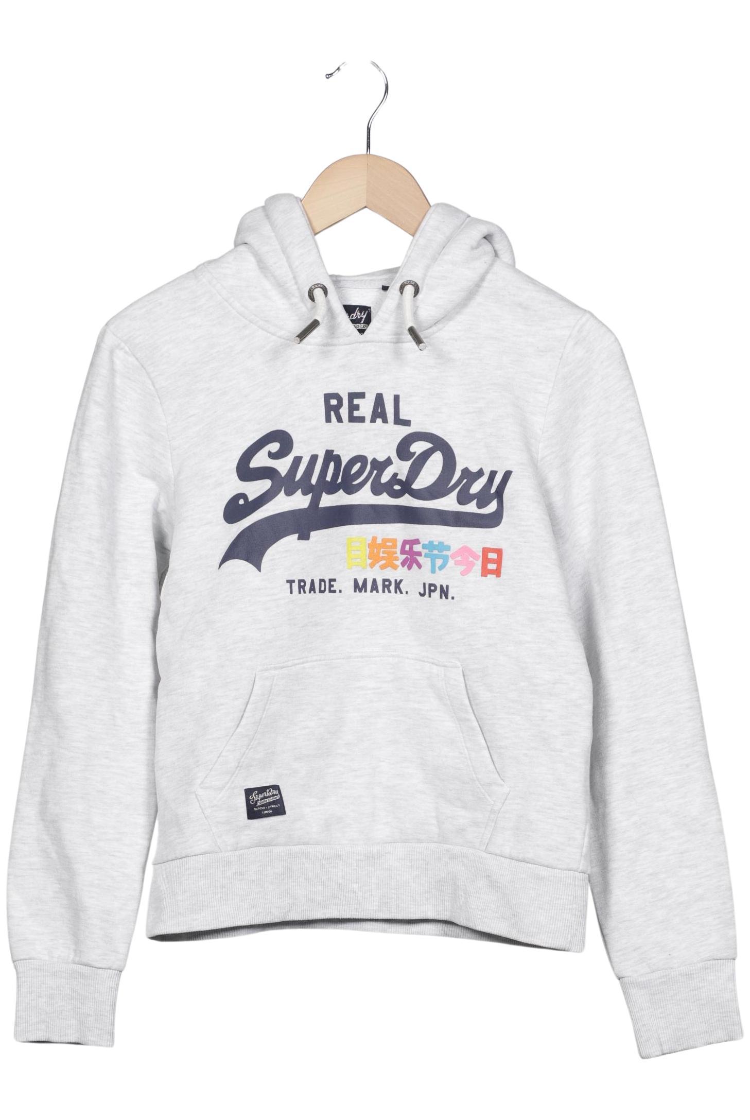 

Superdry Damen Kapuzenpullover, grau, Gr. 38