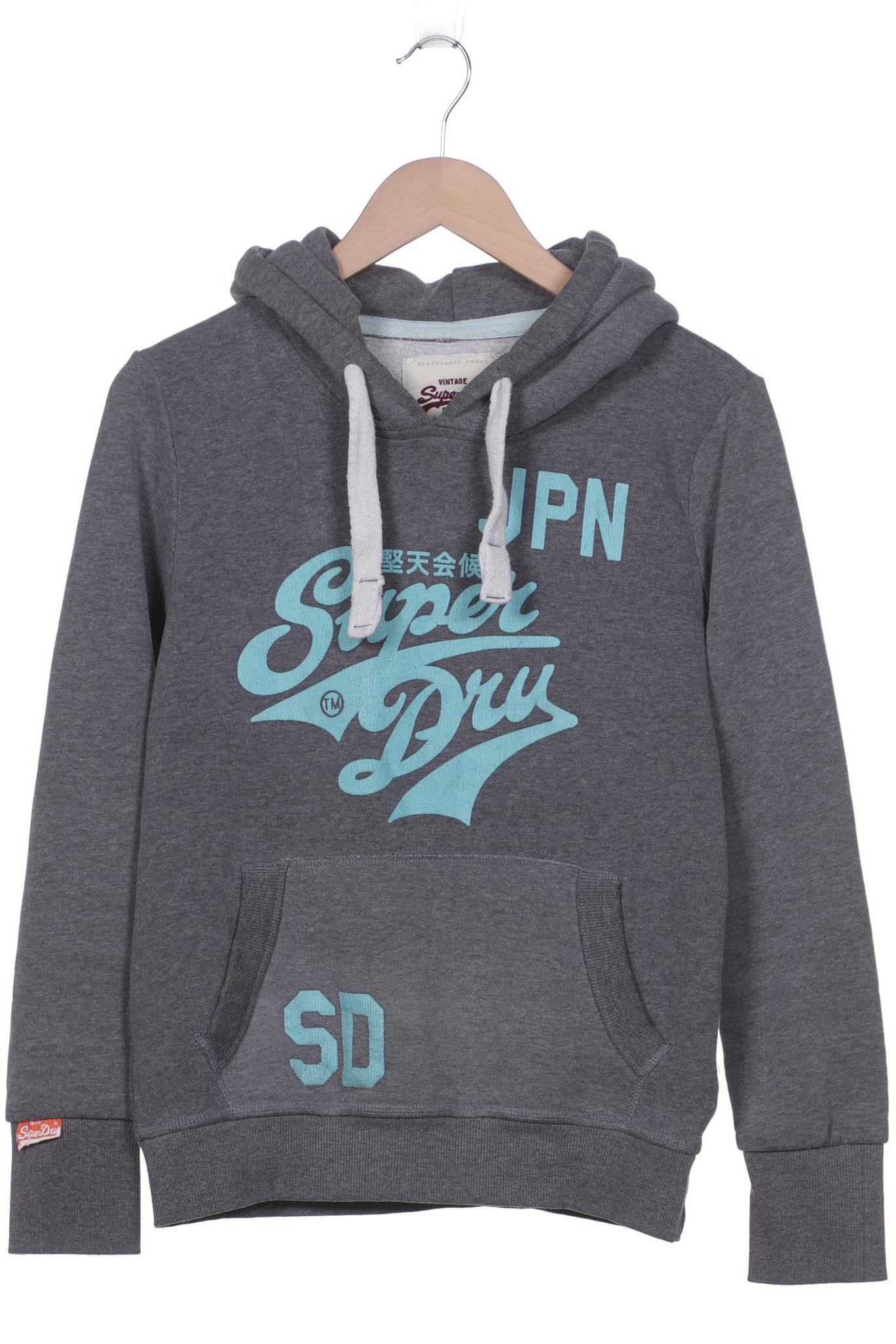 

Superdry Damen Kapuzenpullover, grau