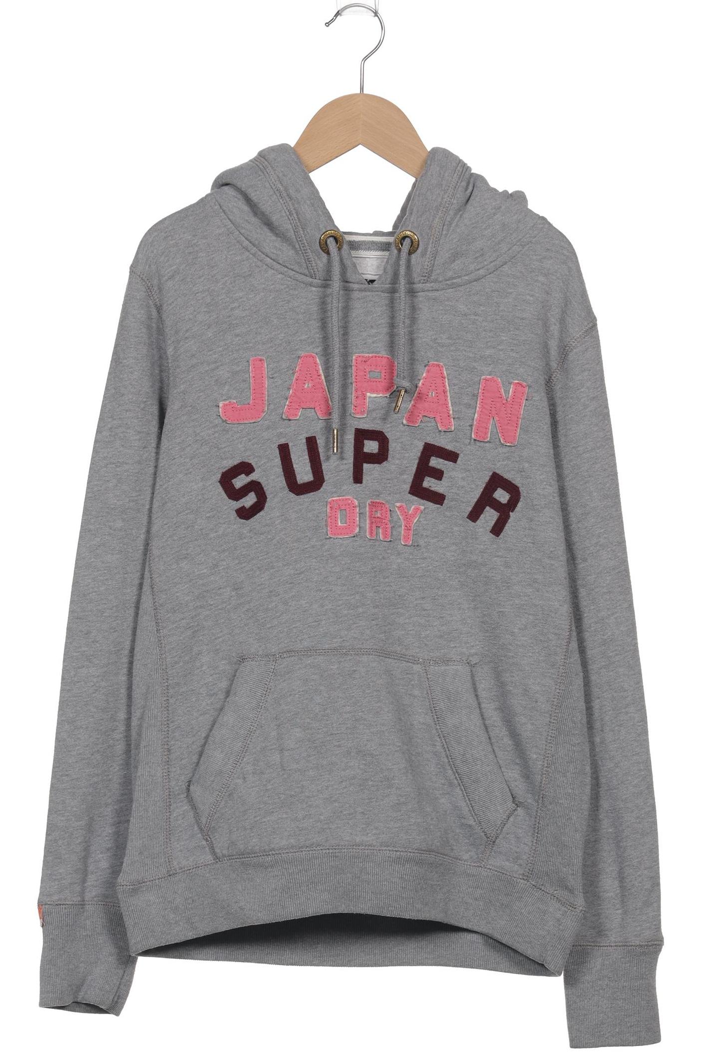 

Superdry Damen Kapuzenpullover, grau, Gr. 42