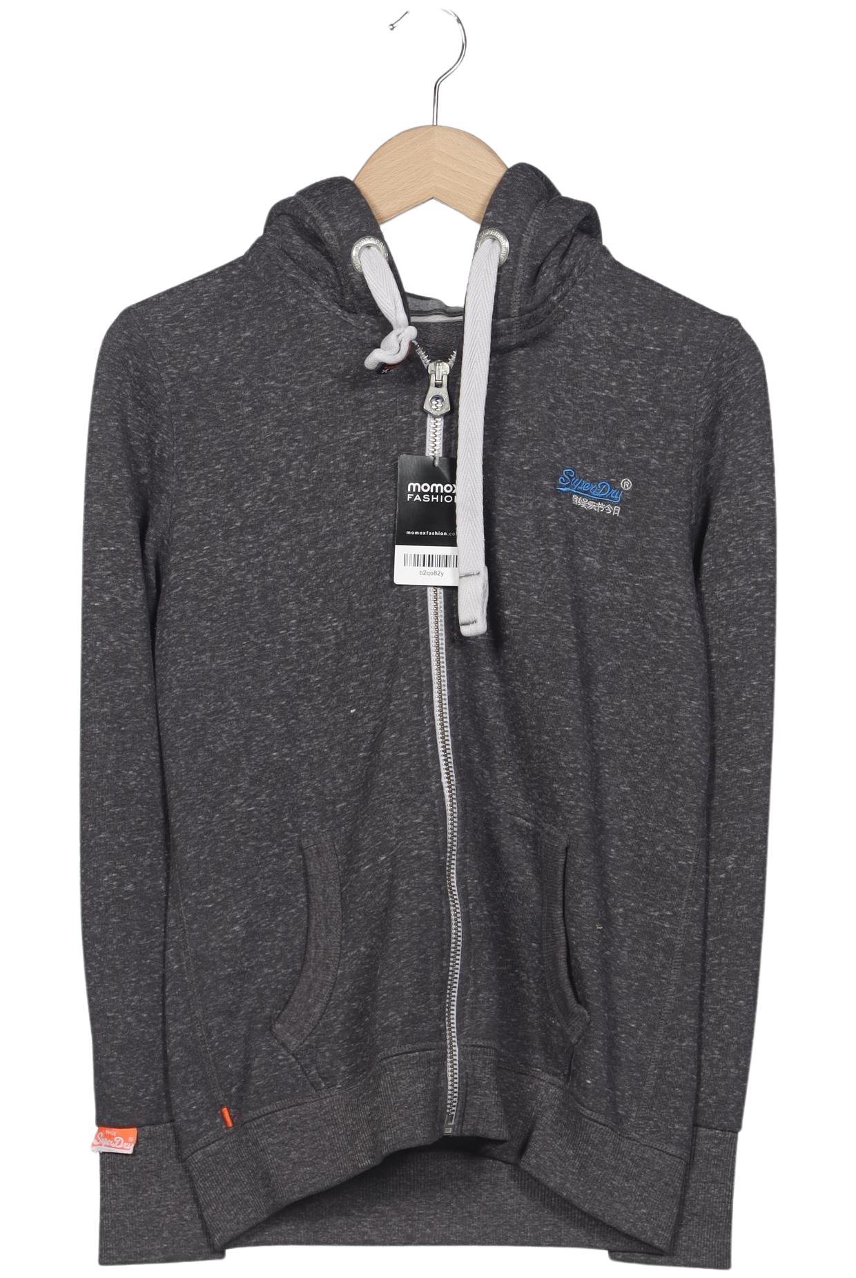 

Superdry Damen Kapuzenpullover, grau, Gr. 38