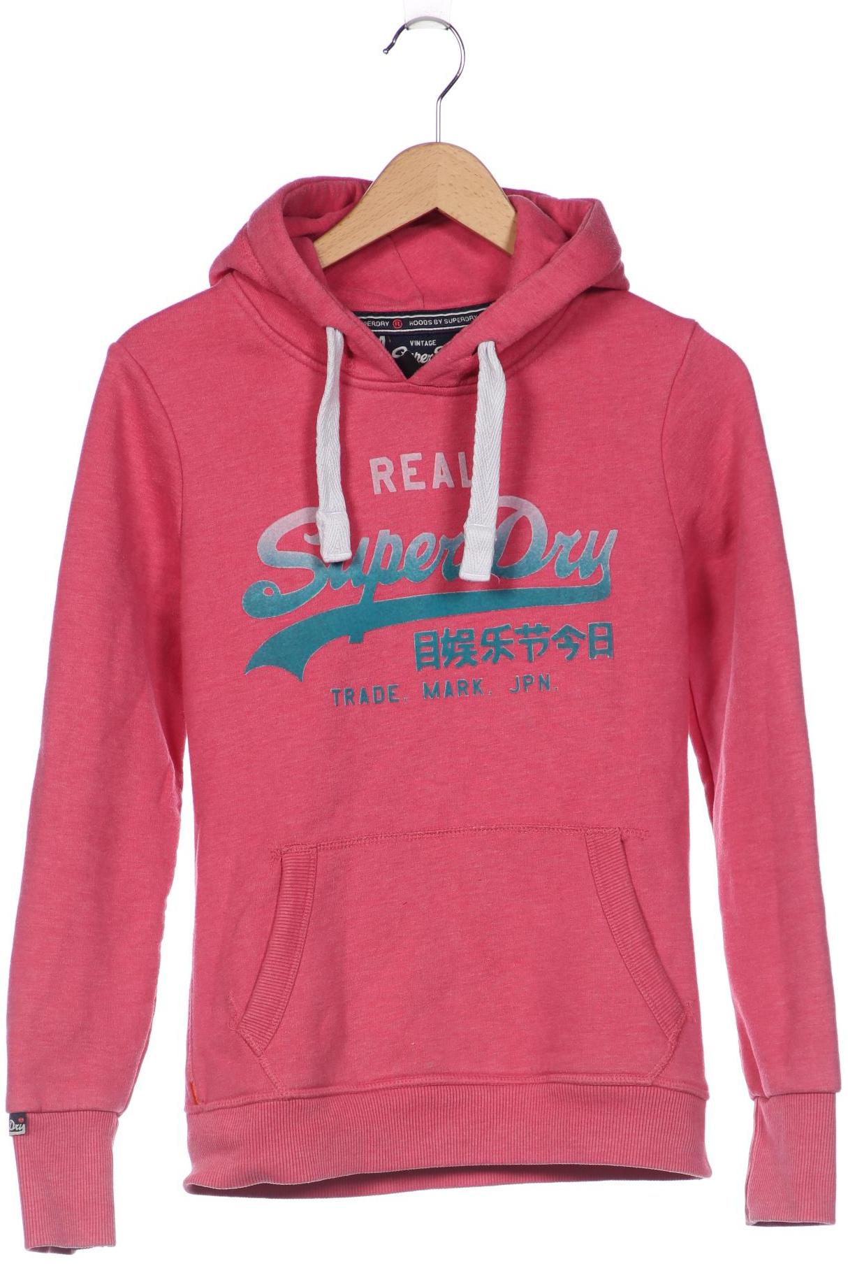 

Superdry Damen Kapuzenpullover, pink, Gr. 38