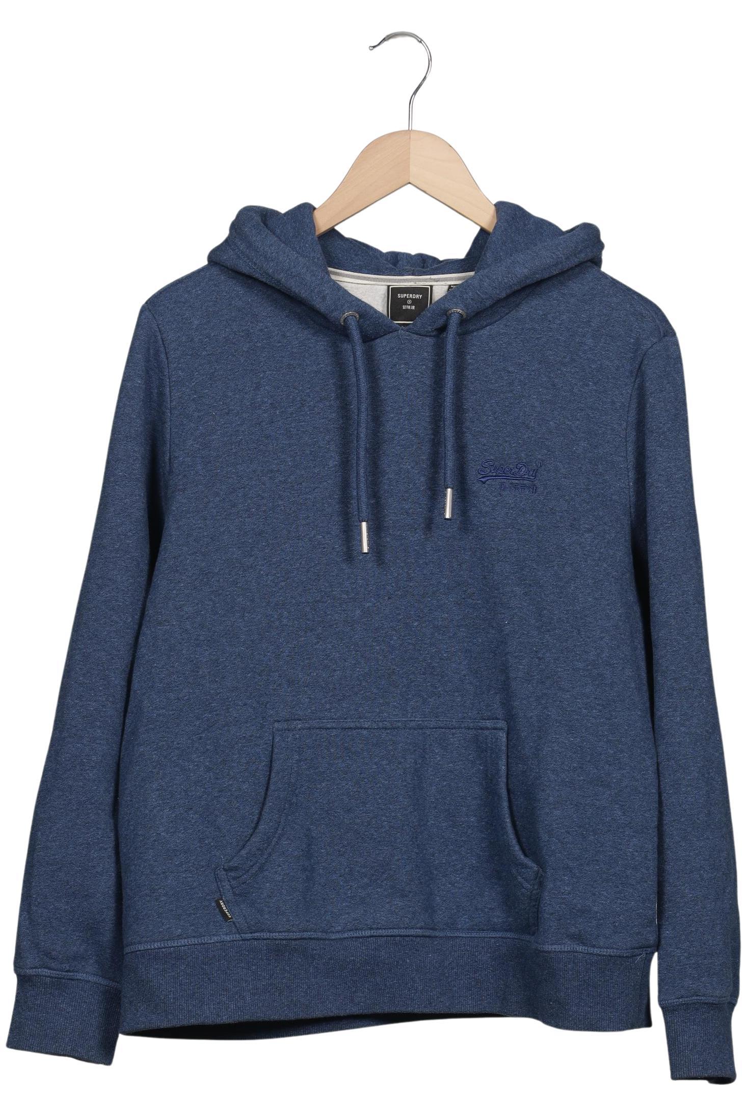 

Superdry Damen Kapuzenpullover, blau, Gr. 44