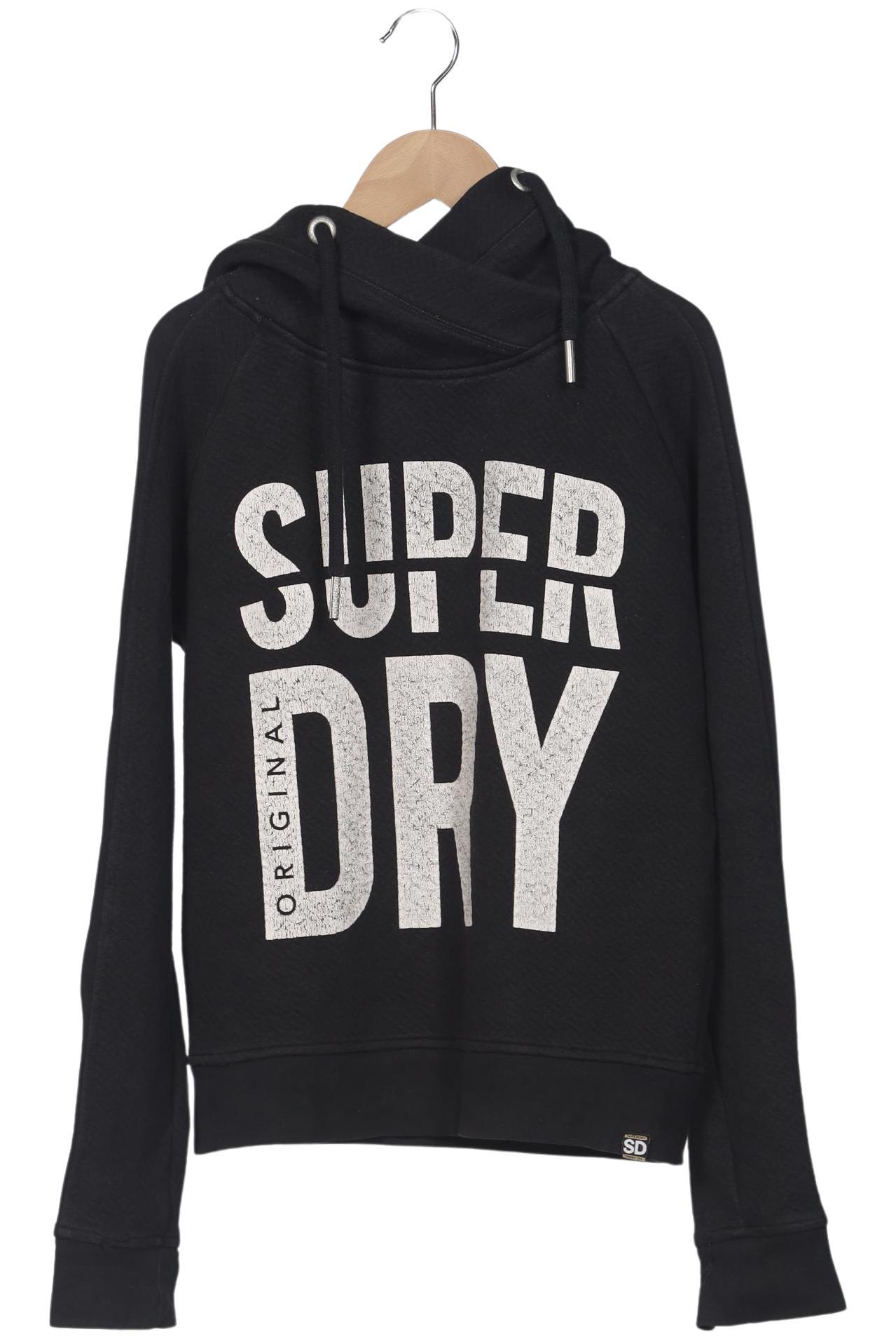 

Superdry Damen Kapuzenpullover, schwarz, Gr. 38