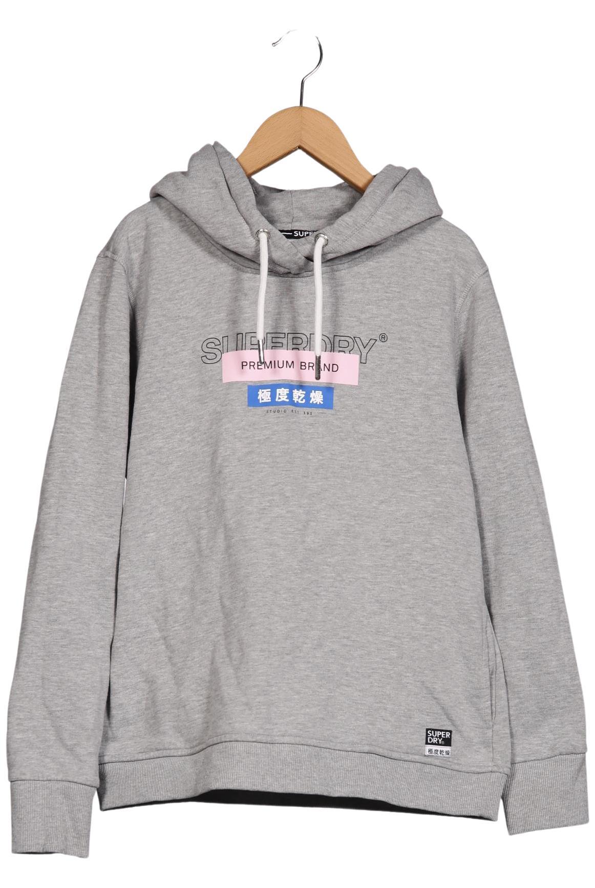 

Superdry Damen Kapuzenpullover, grau, Gr. 40