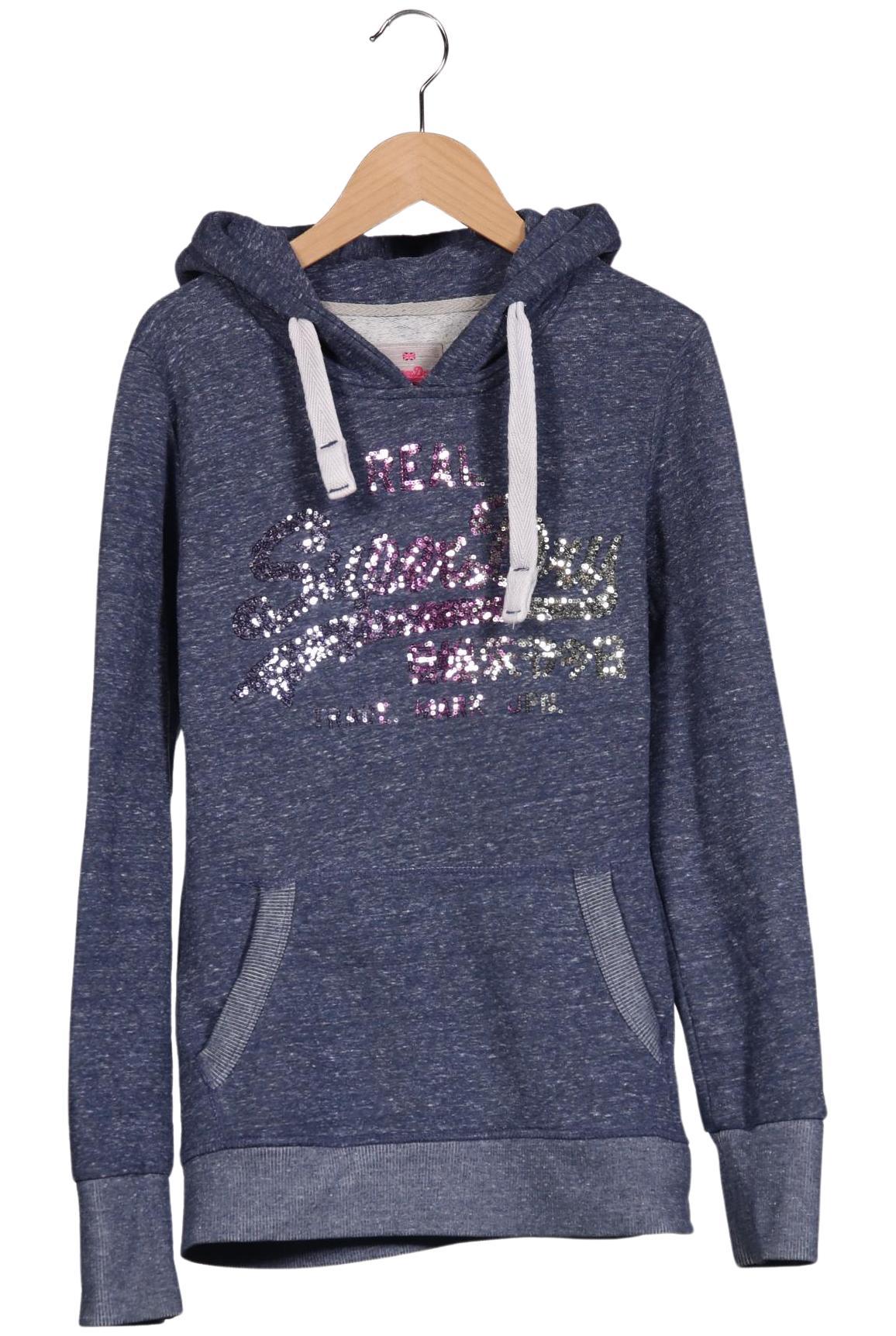 

Superdry Damen Kapuzenpullover, marineblau, Gr. 38