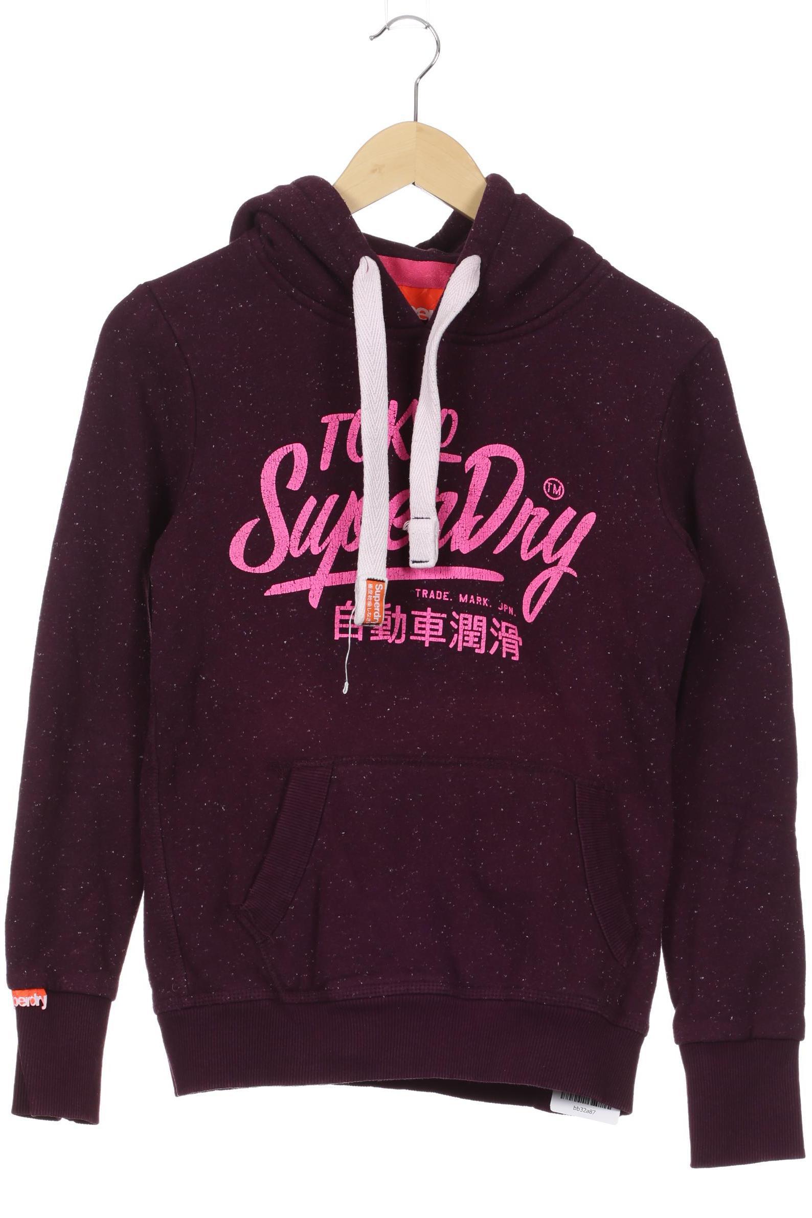 

Superdry Damen Kapuzenpullover, lila, Gr.