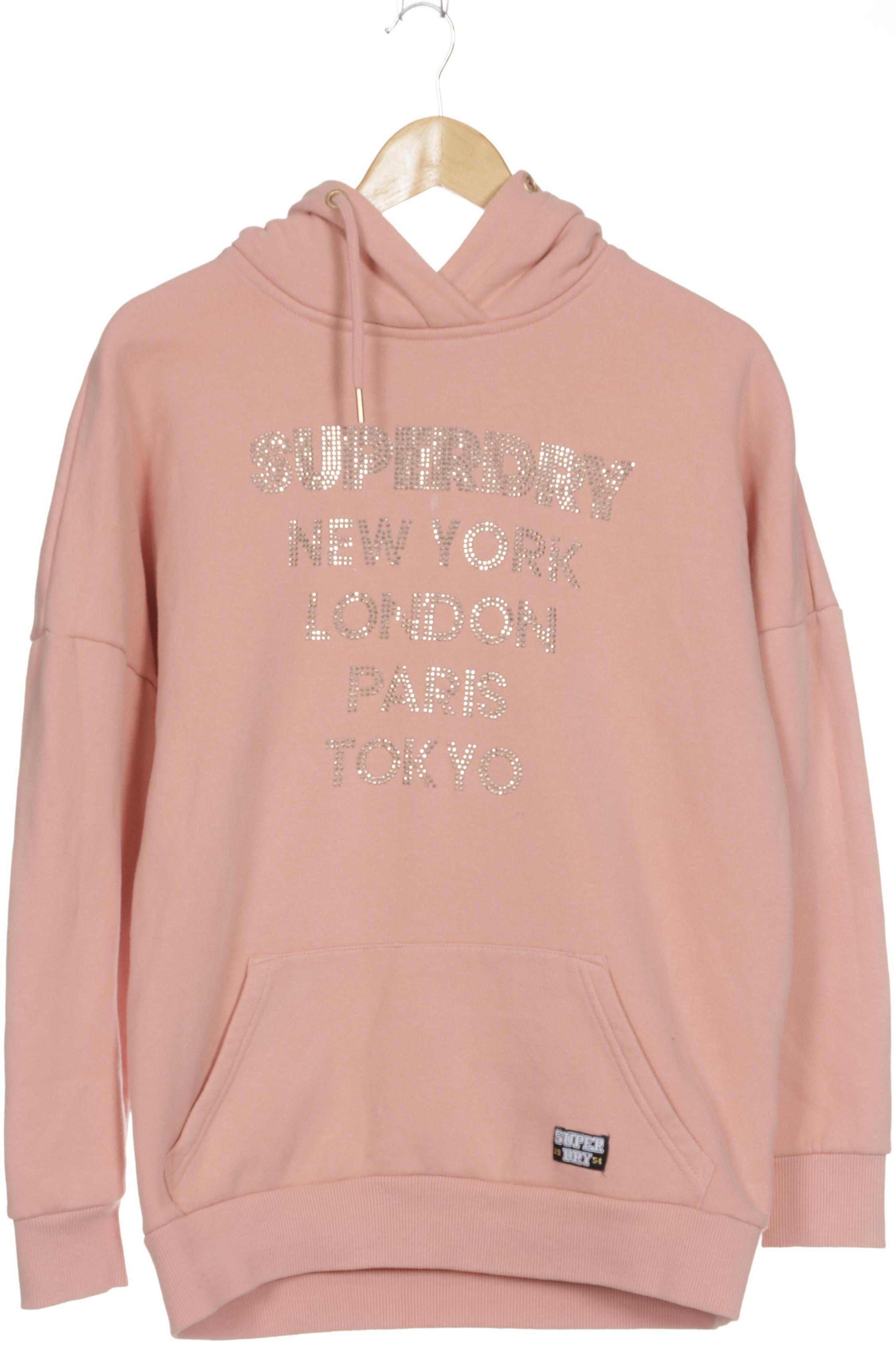 

Superdry Damen Kapuzenpullover, pink, Gr. 34