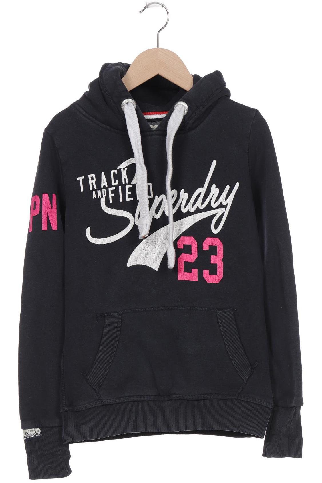 

Superdry Damen Kapuzenpullover, marineblau, Gr. 34