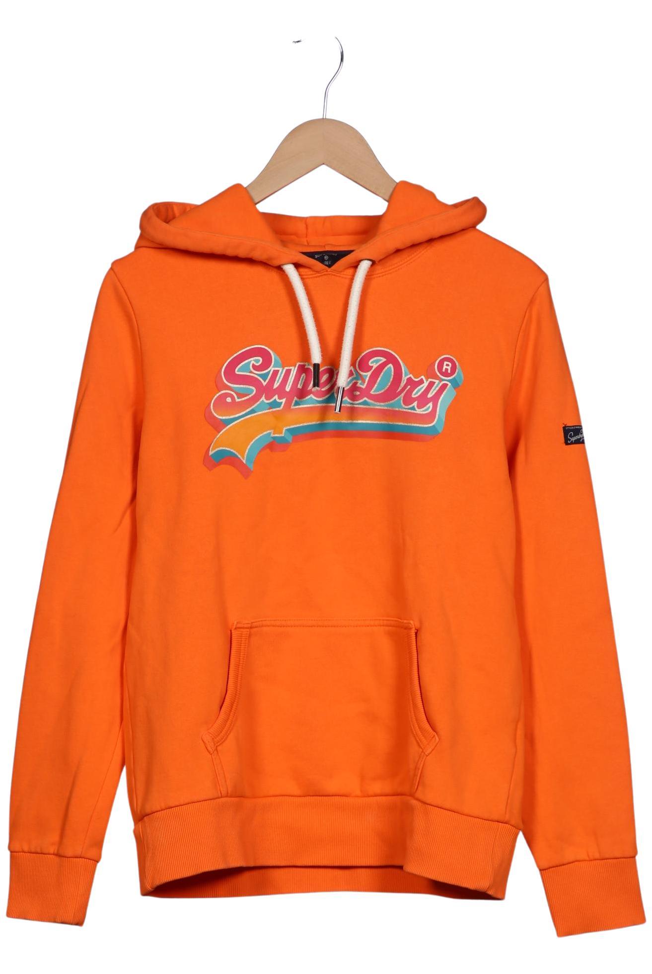 

Superdry Damen Kapuzenpullover, orange, Gr. 40