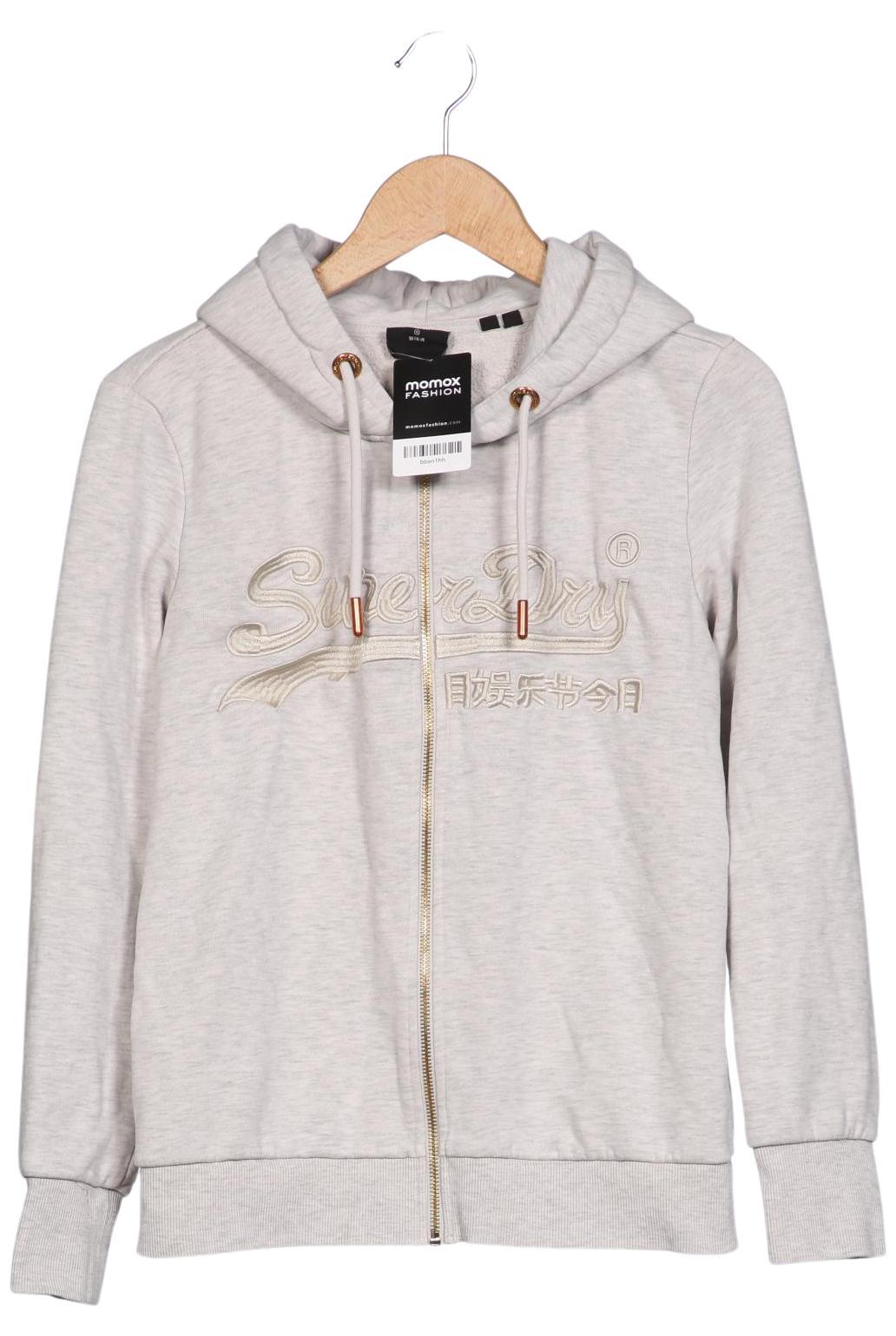 

Superdry Damen Kapuzenpullover, grau, Gr. 40
