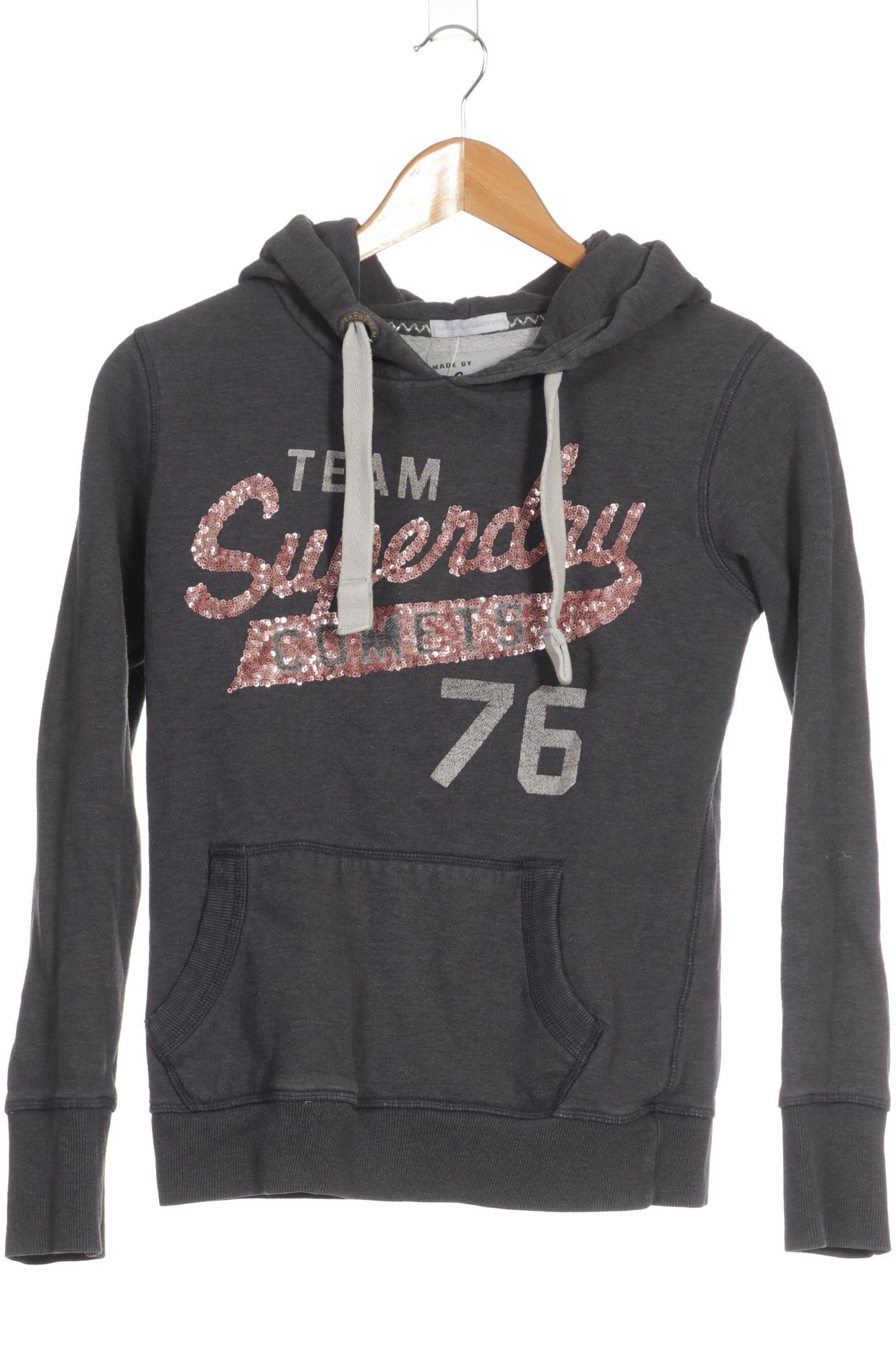 

Superdry Damen Kapuzenpullover, blau, Gr.