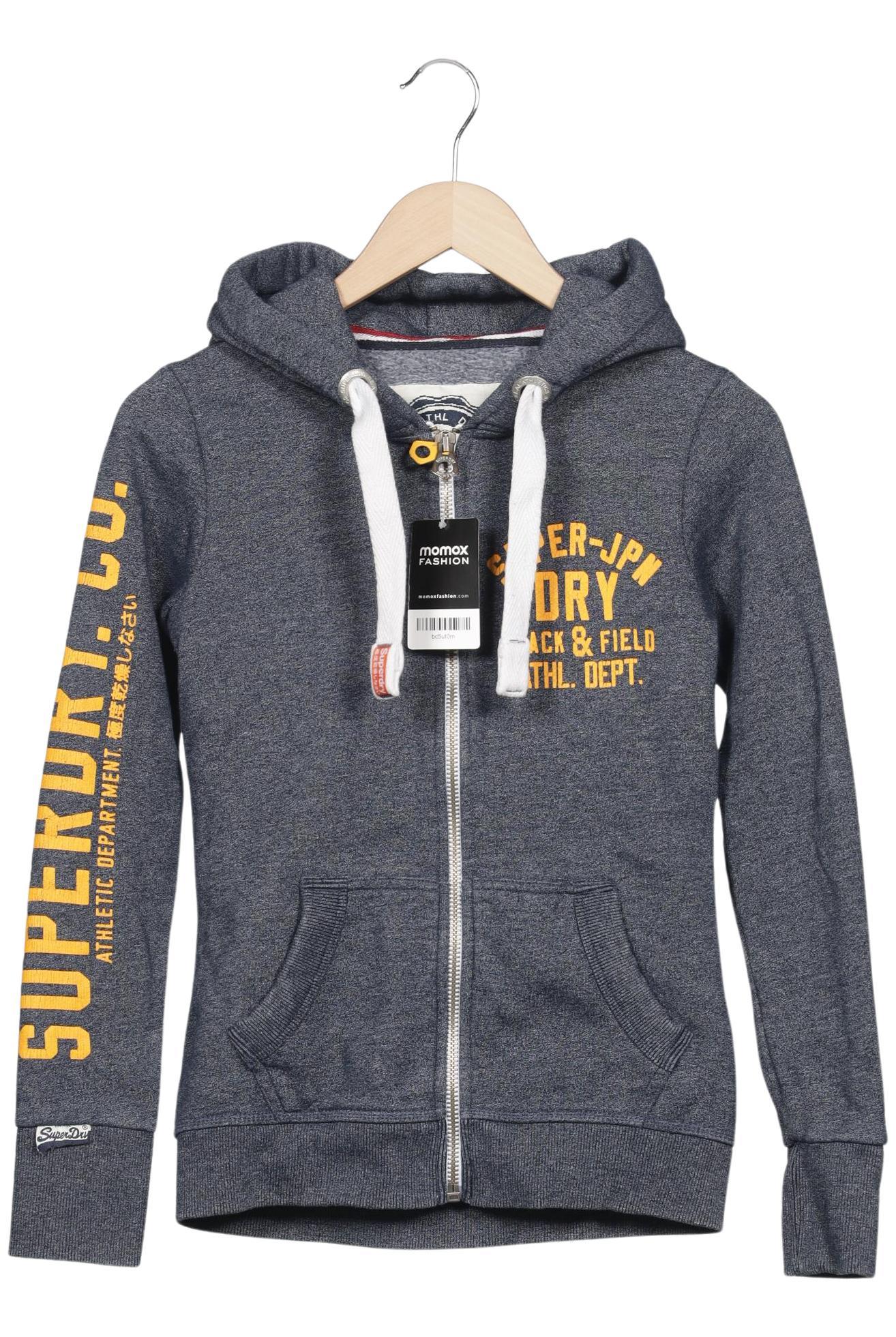 

Superdry Damen Kapuzenpullover, grau, Gr. 32