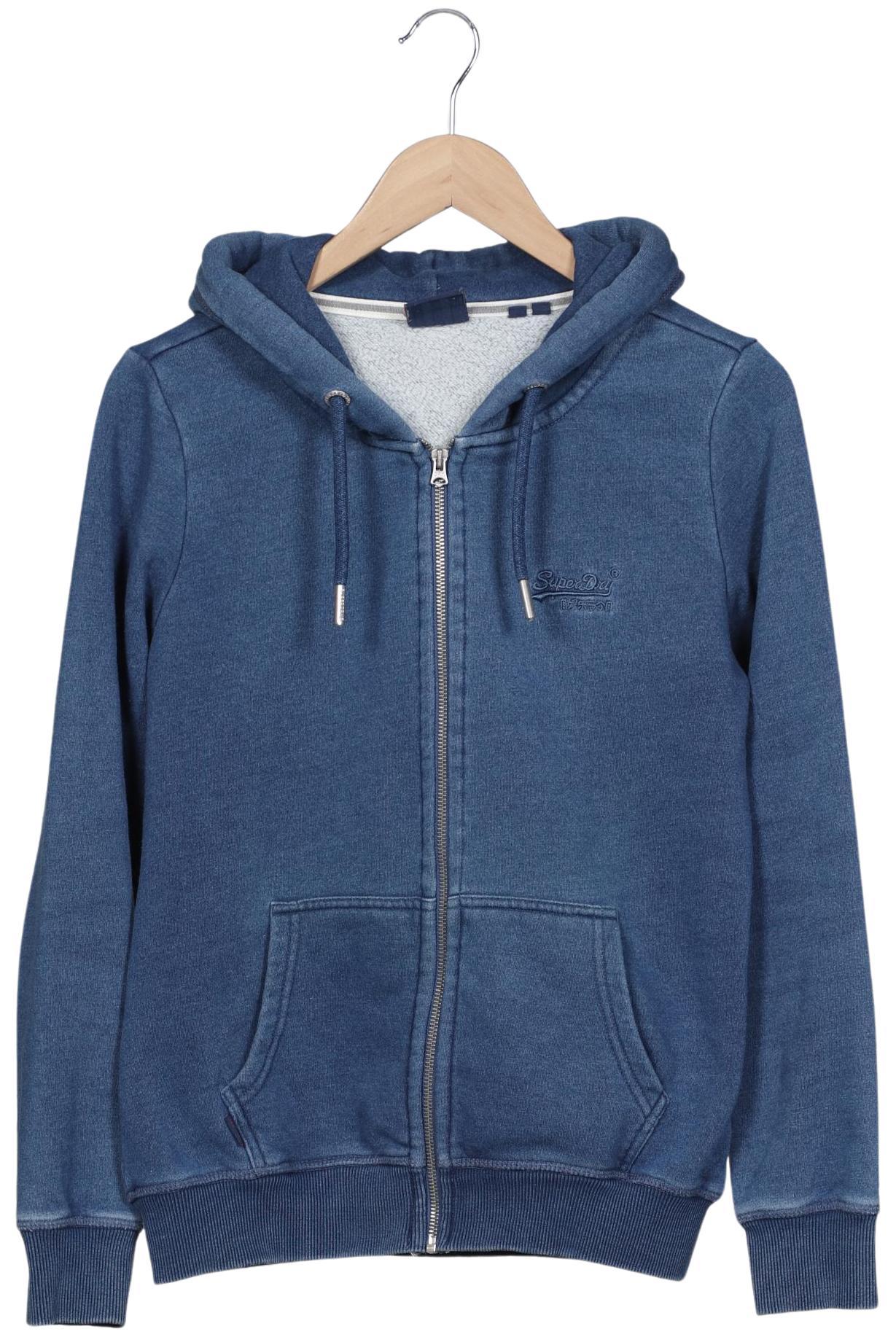 

Superdry Damen Kapuzenpullover, blau, Gr. 40