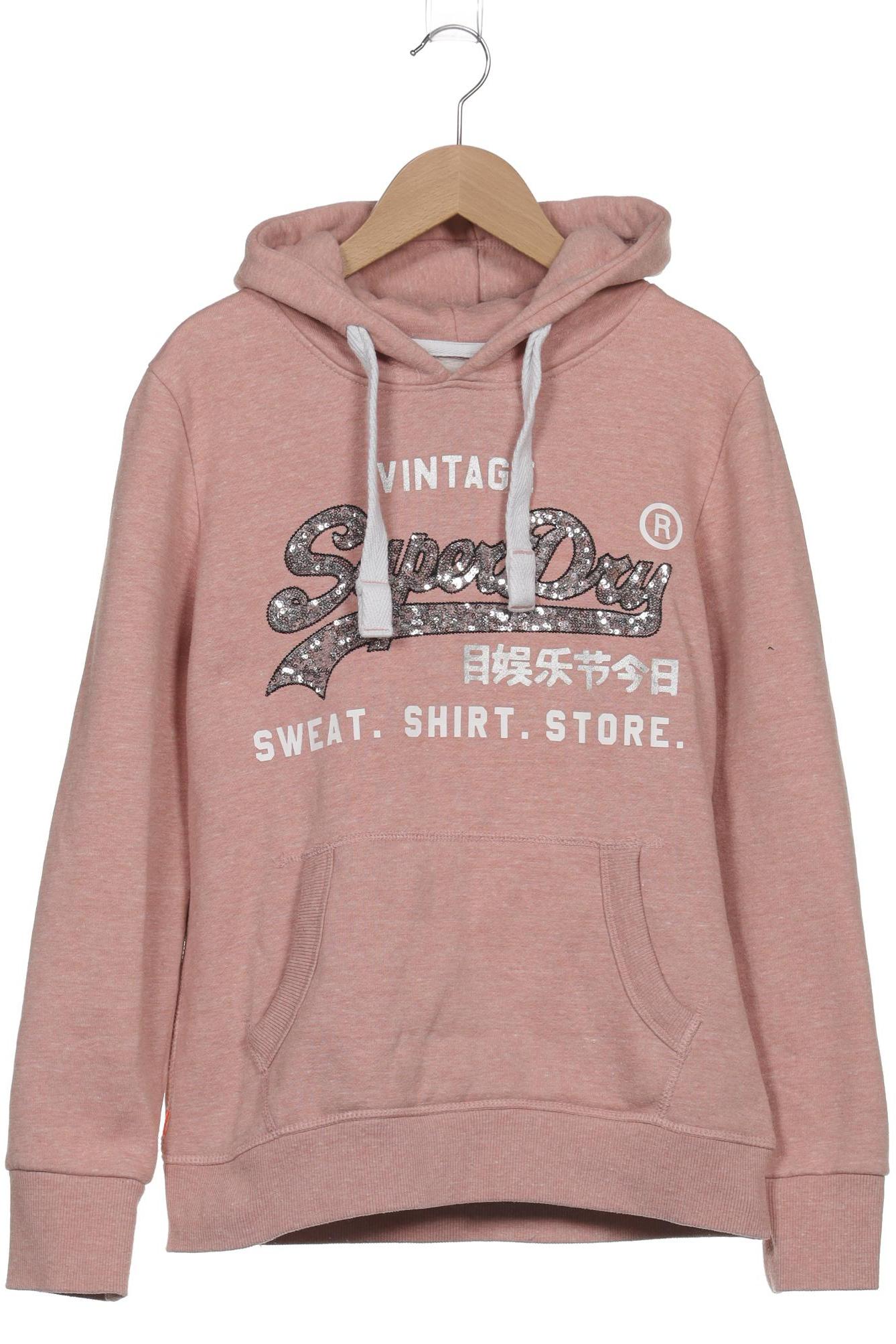 

Superdry Damen Kapuzenpullover, pink, Gr. 40