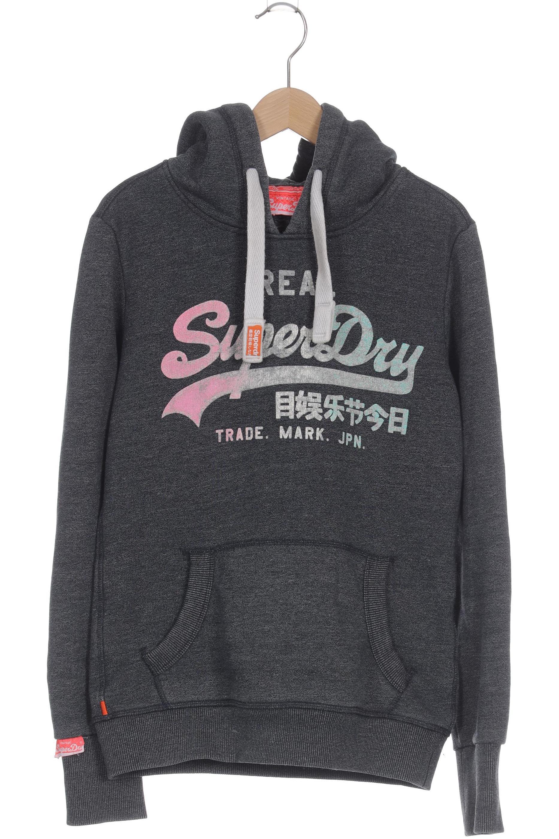 

Superdry Damen Kapuzenpullover, blau, Gr.