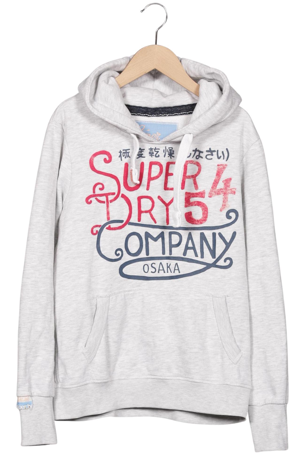 

Superdry Damen Kapuzenpullover, grau, Gr. 42