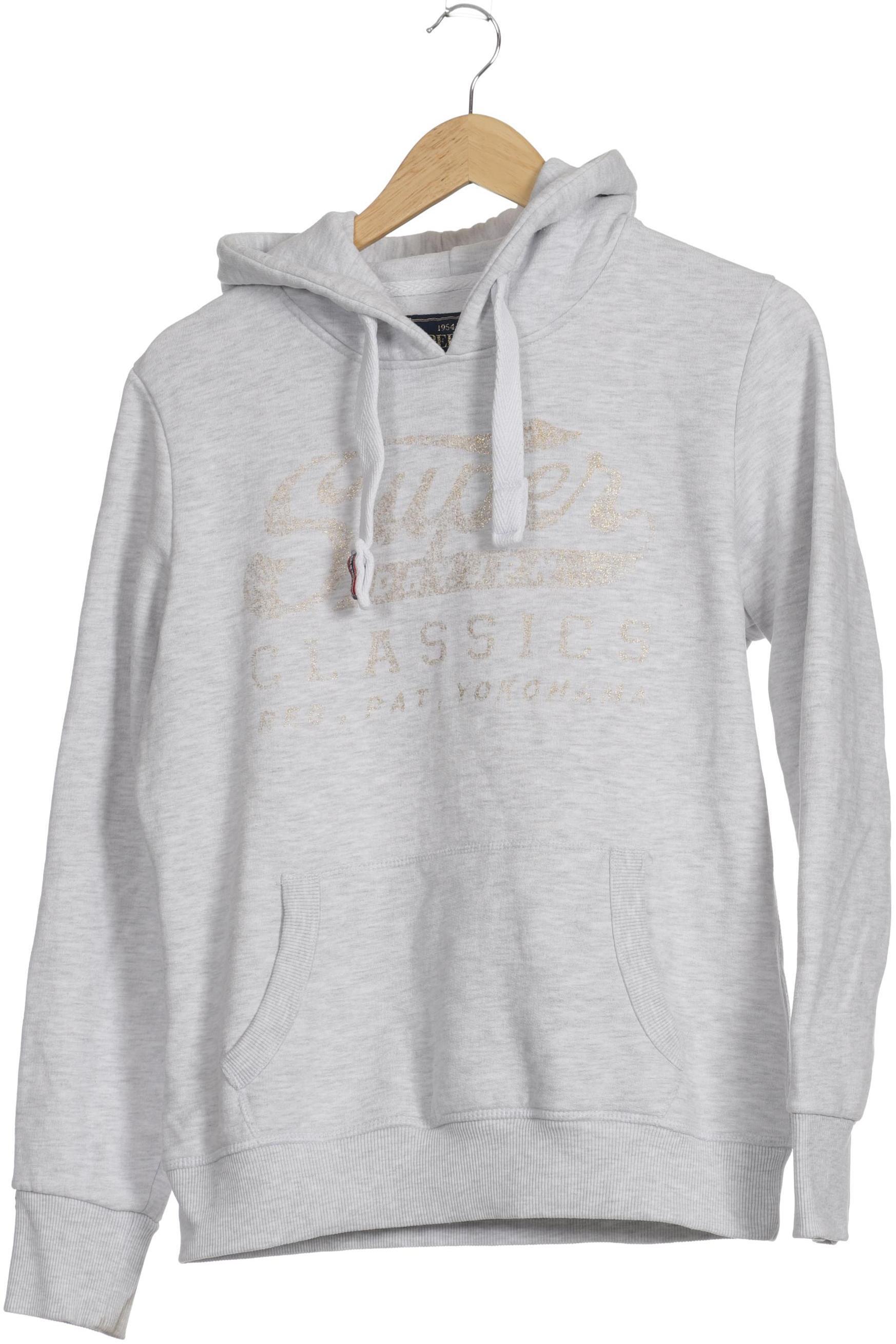 

Superdry Damen Kapuzenpullover, grau, Gr.