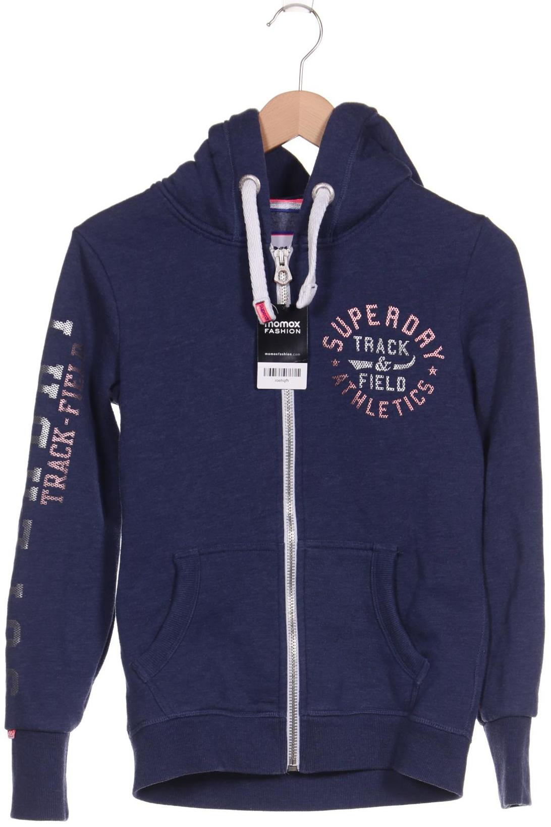 

Superdry Damen Kapuzenpullover, marineblau, Gr. 38