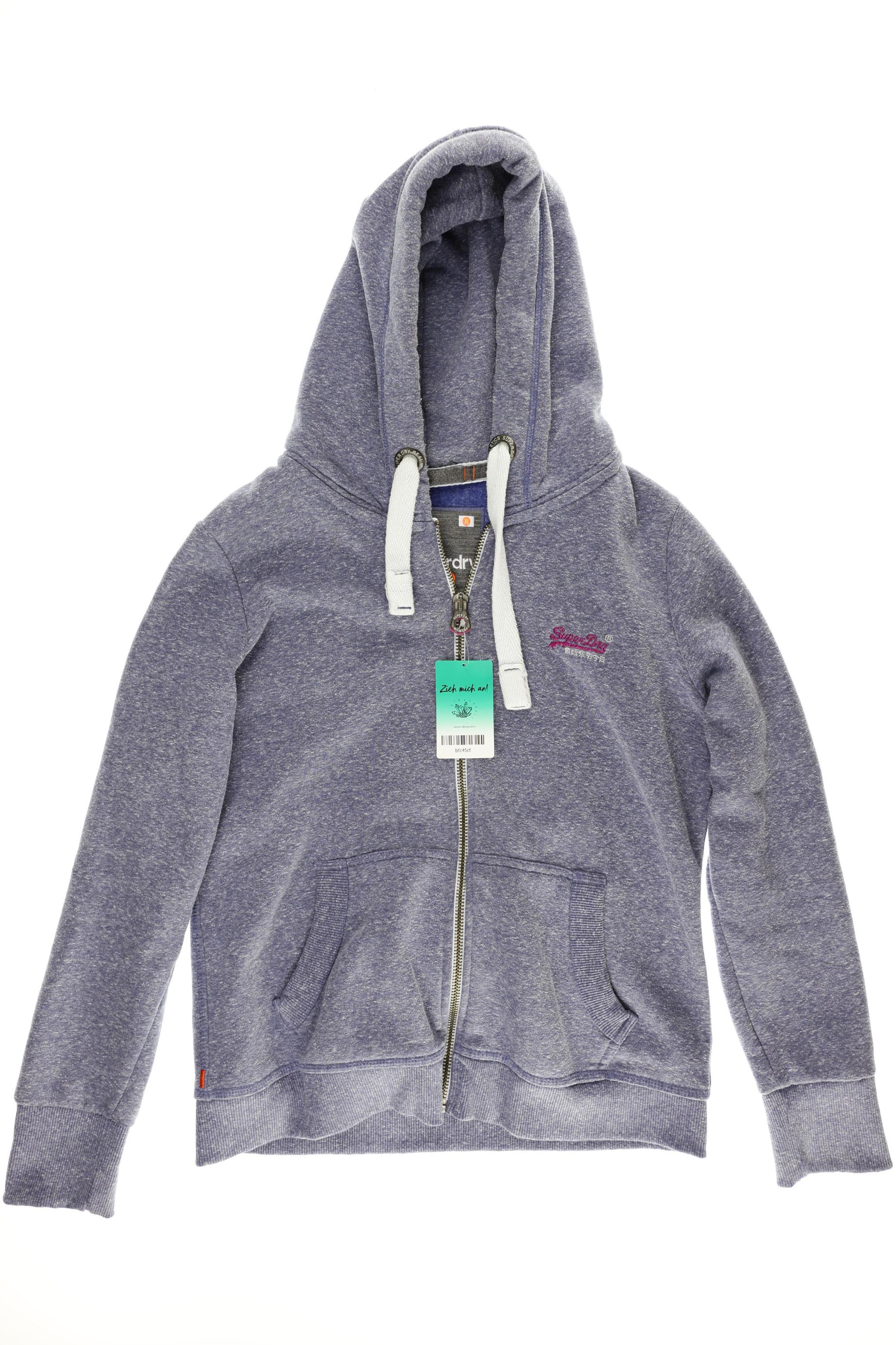 

Superdry Damen Kapuzenpullover, blau, Gr.