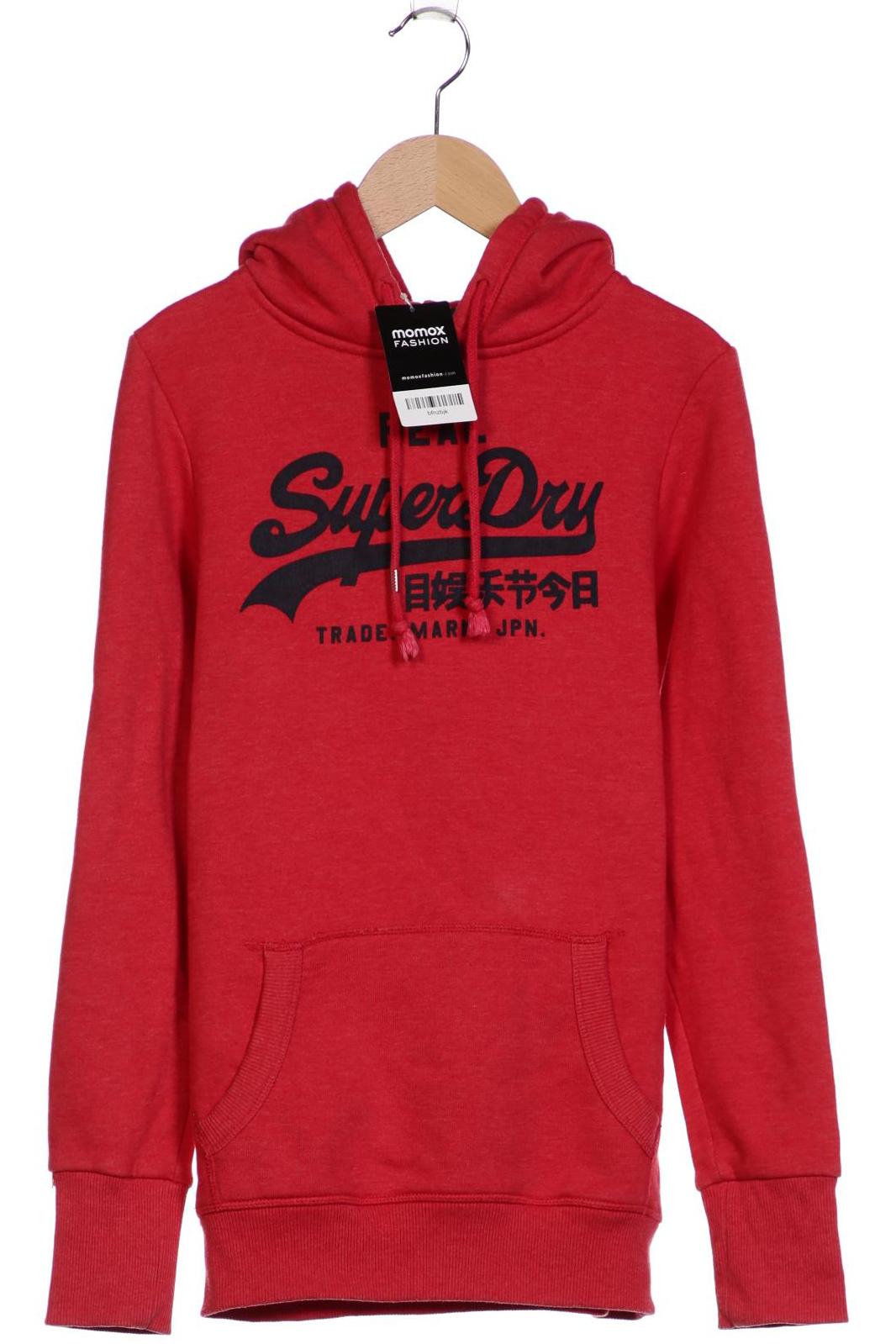 

Superdry Damen Kapuzenpullover, rot, Gr. 36