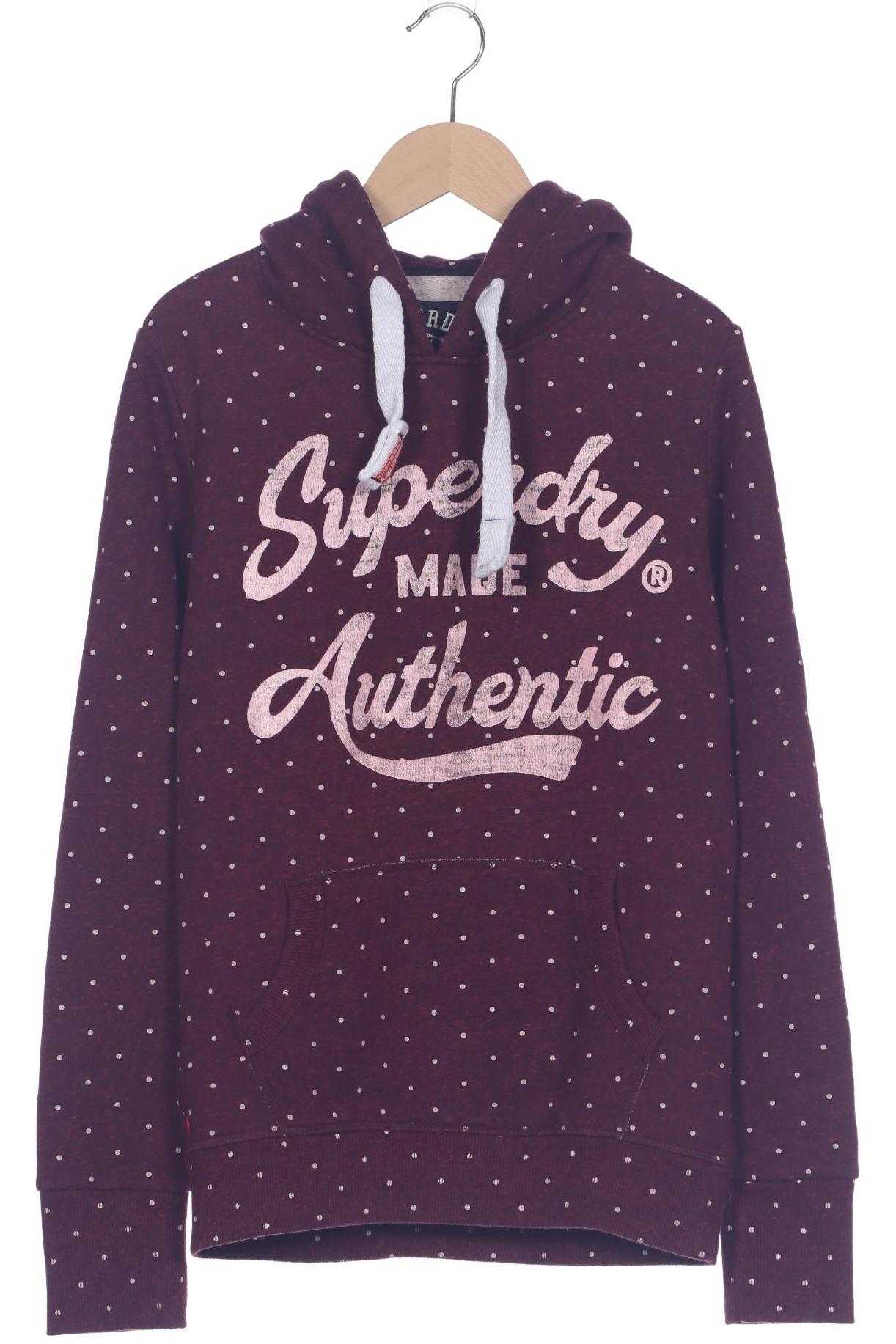 

Superdry Damen Kapuzenpullover, bordeaux