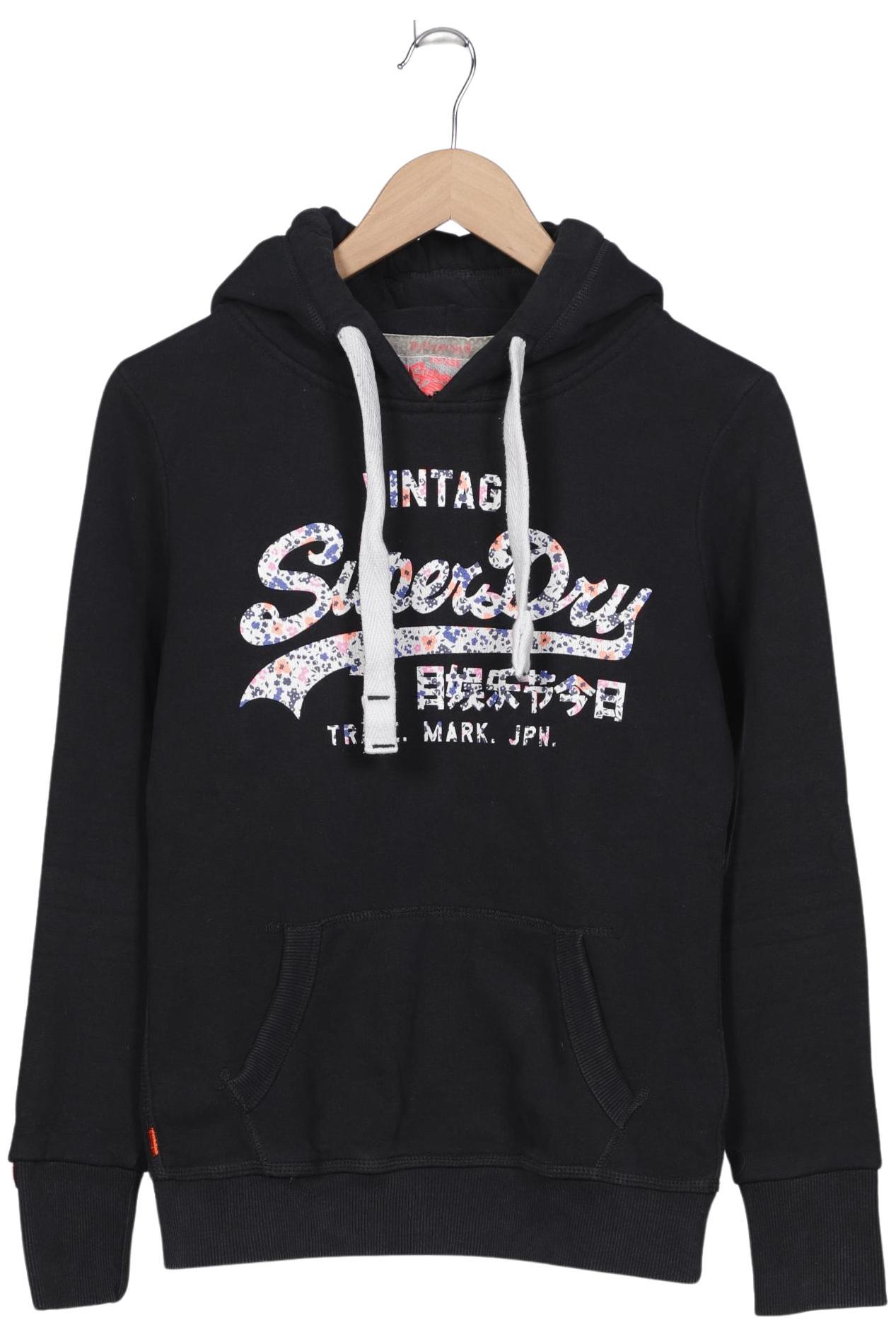 

Superdry Damen Kapuzenpullover, schwarz, Gr. 36