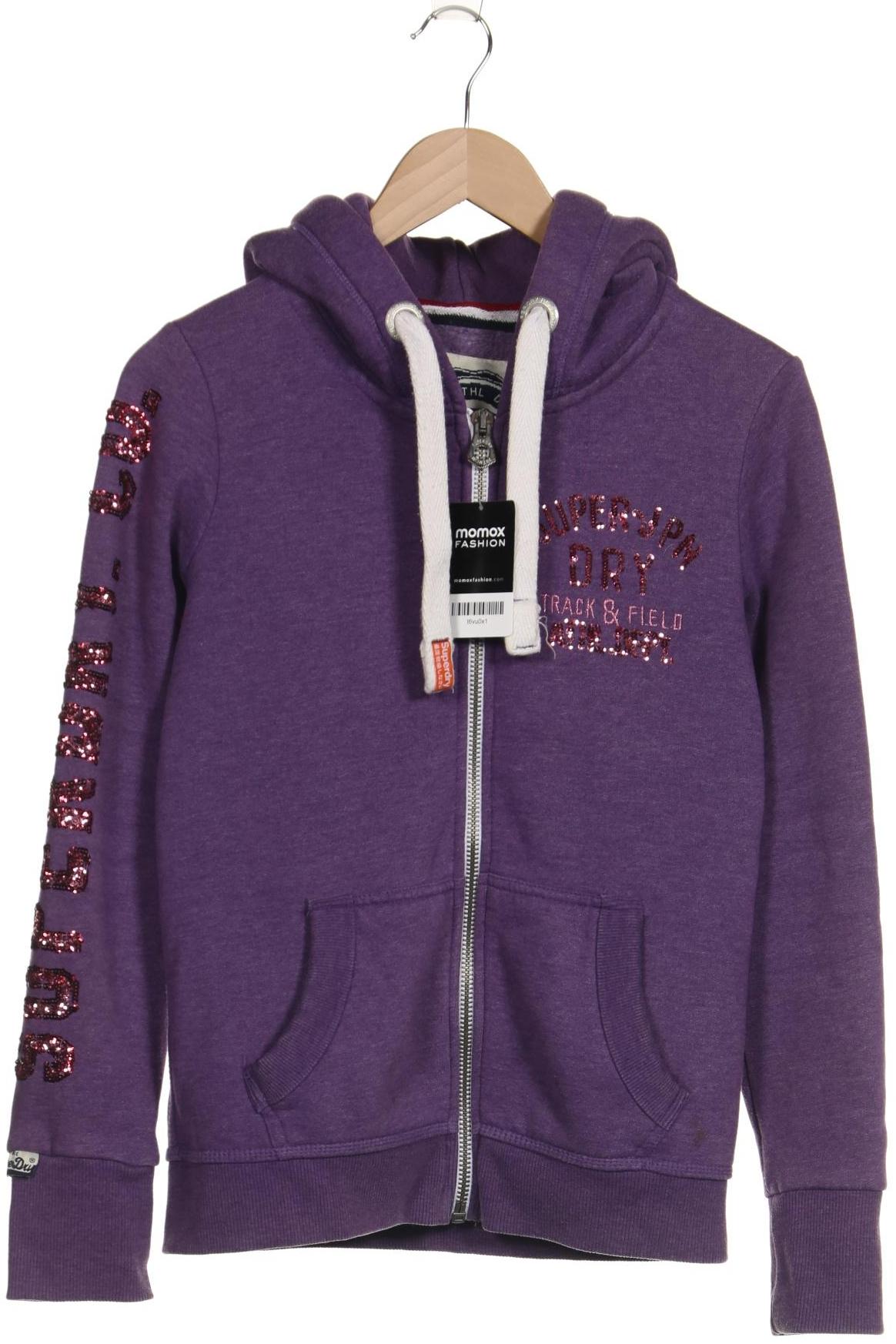 

Superdry Damen Kapuzenpullover, flieder, Gr. 36