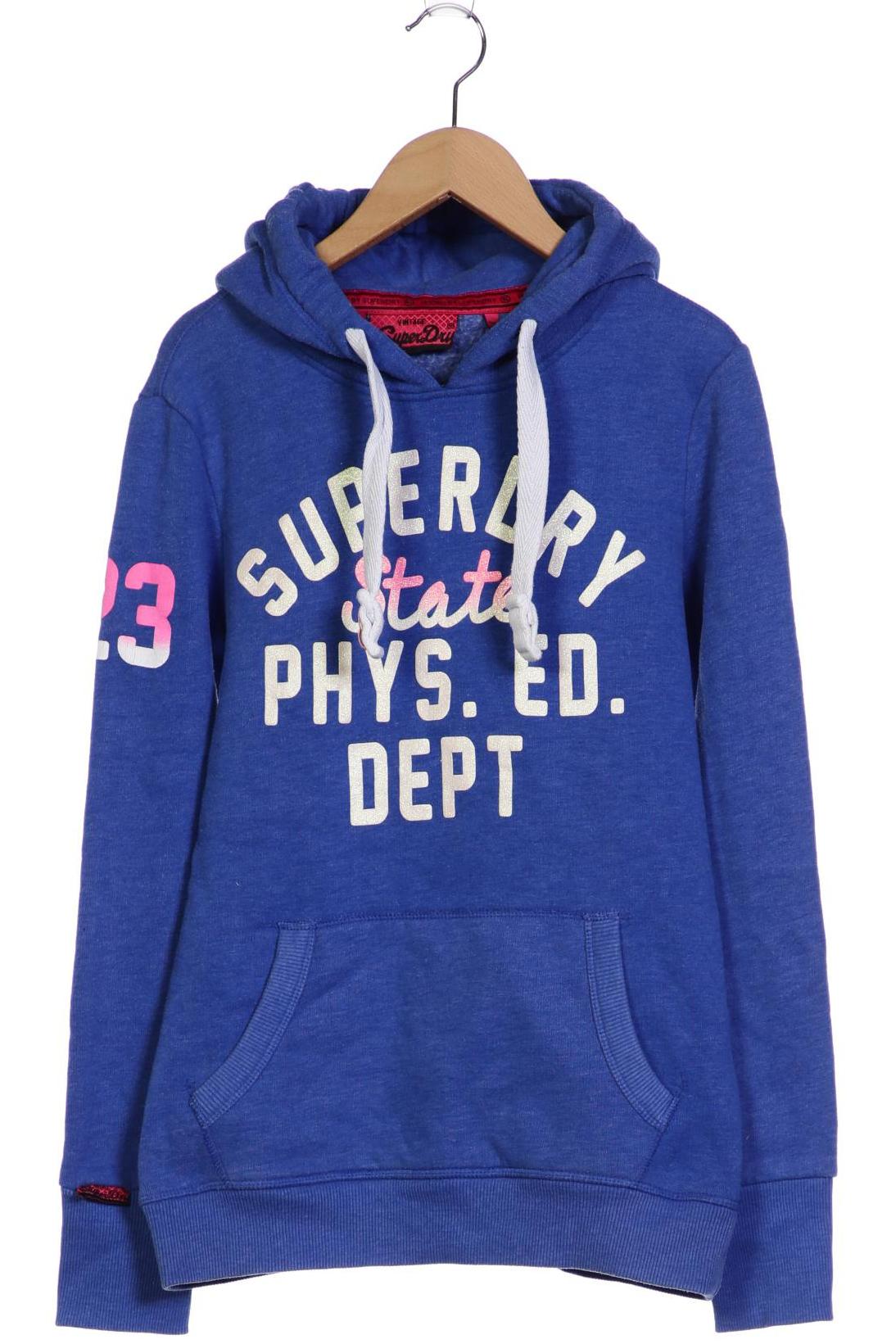 

Superdry Damen Kapuzenpullover, blau