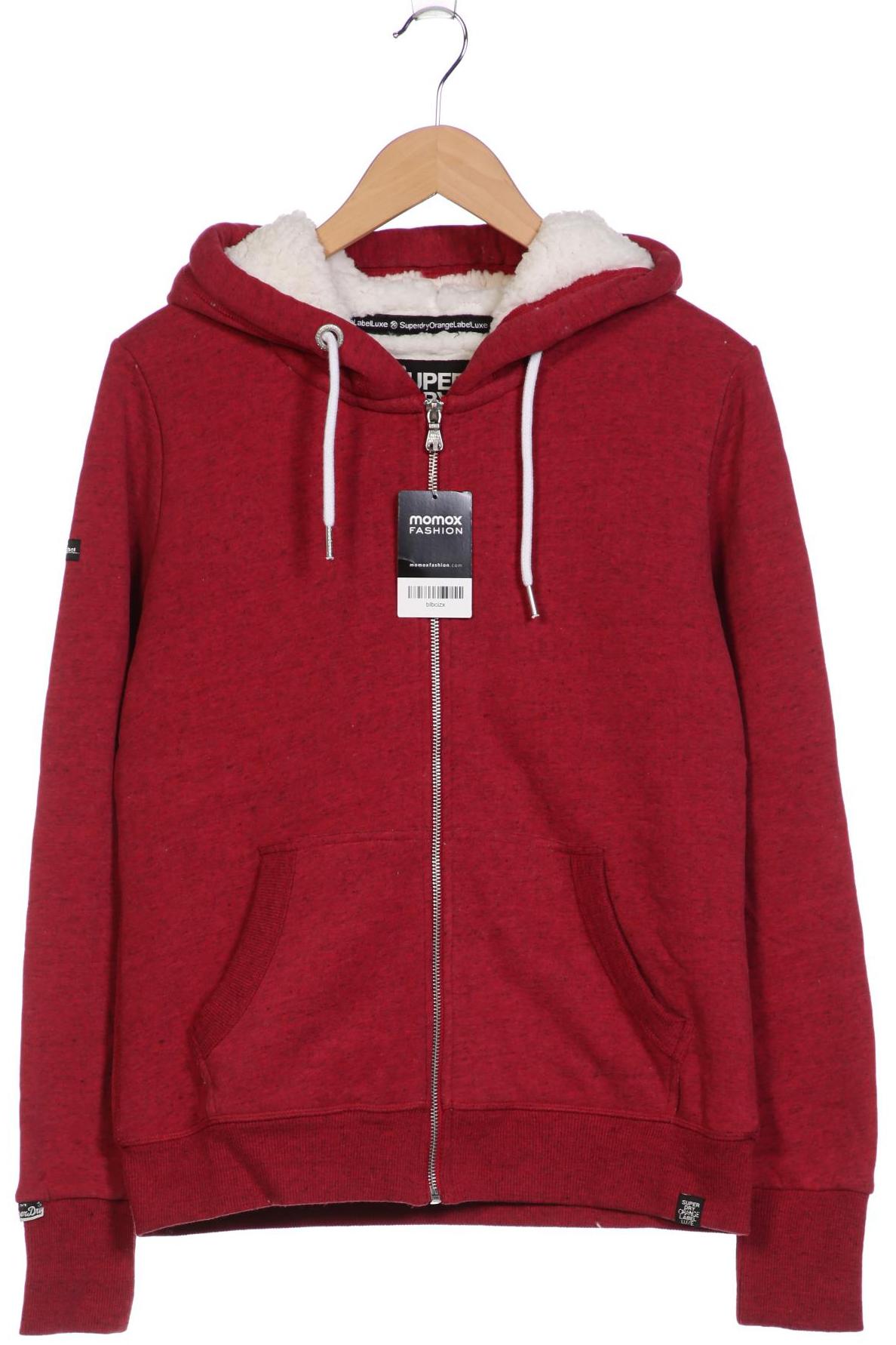 

Superdry Damen Kapuzenpullover, rot, Gr. 38