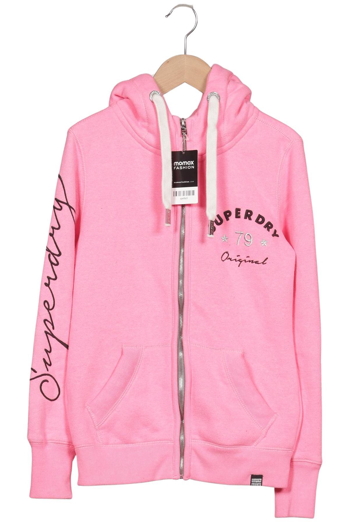 

Superdry Damen Kapuzenpullover, pink, Gr. 38
