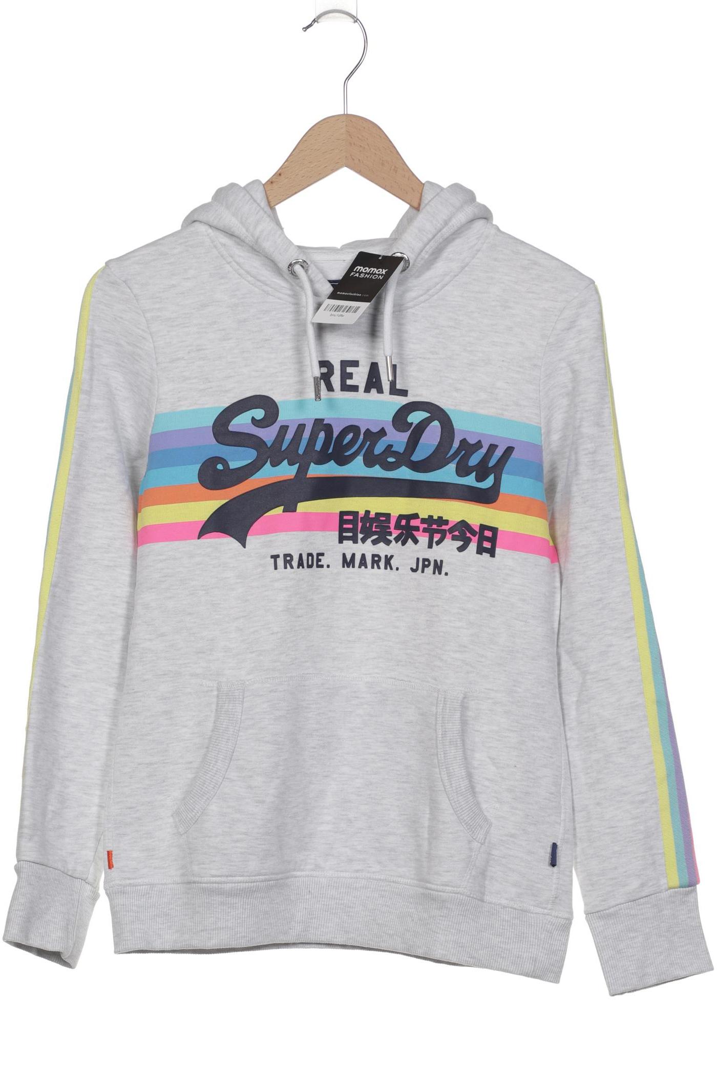 

Superdry Damen Kapuzenpullover, grau, Gr. 40