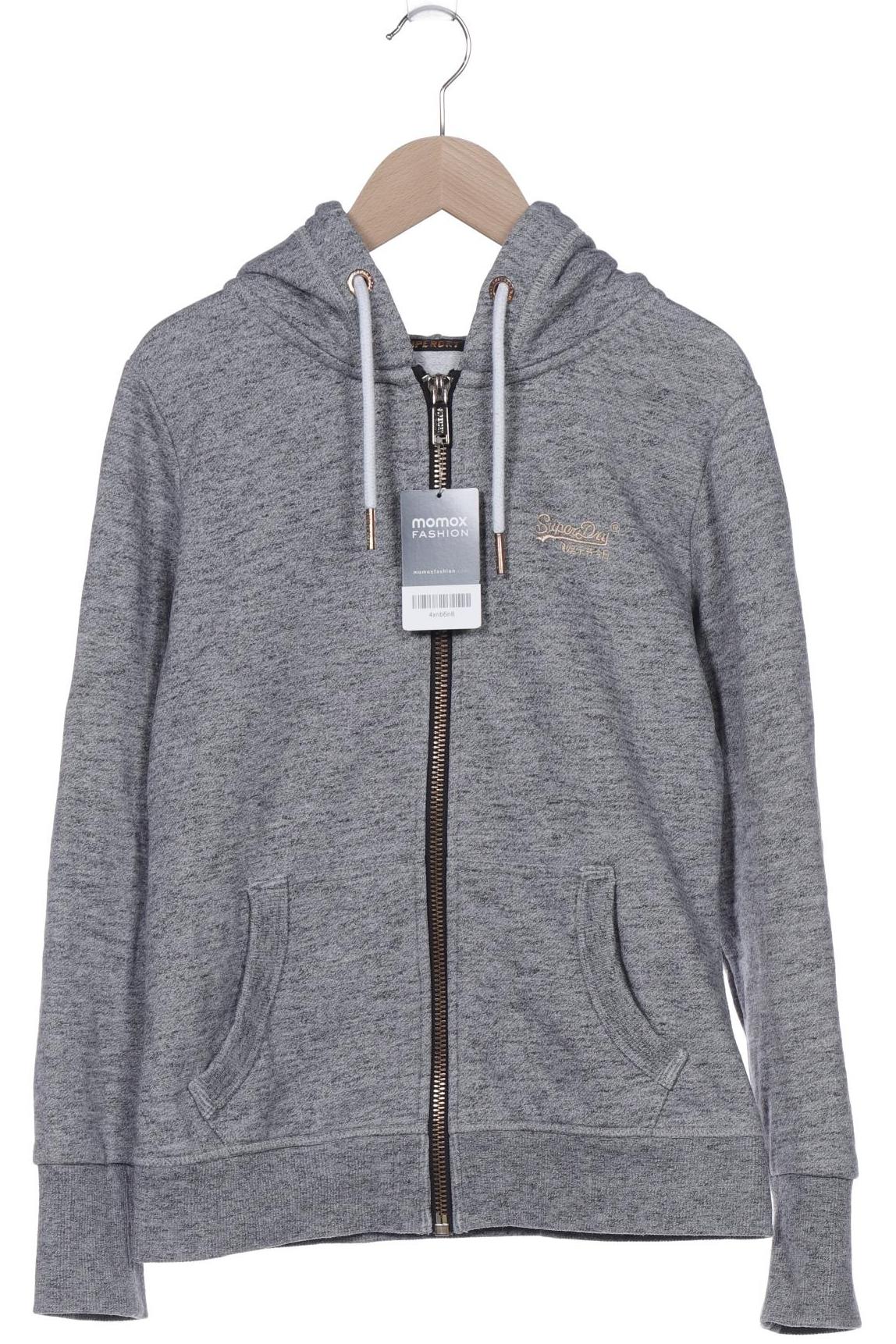 

Superdry Damen Kapuzenpullover, grau, Gr. 40