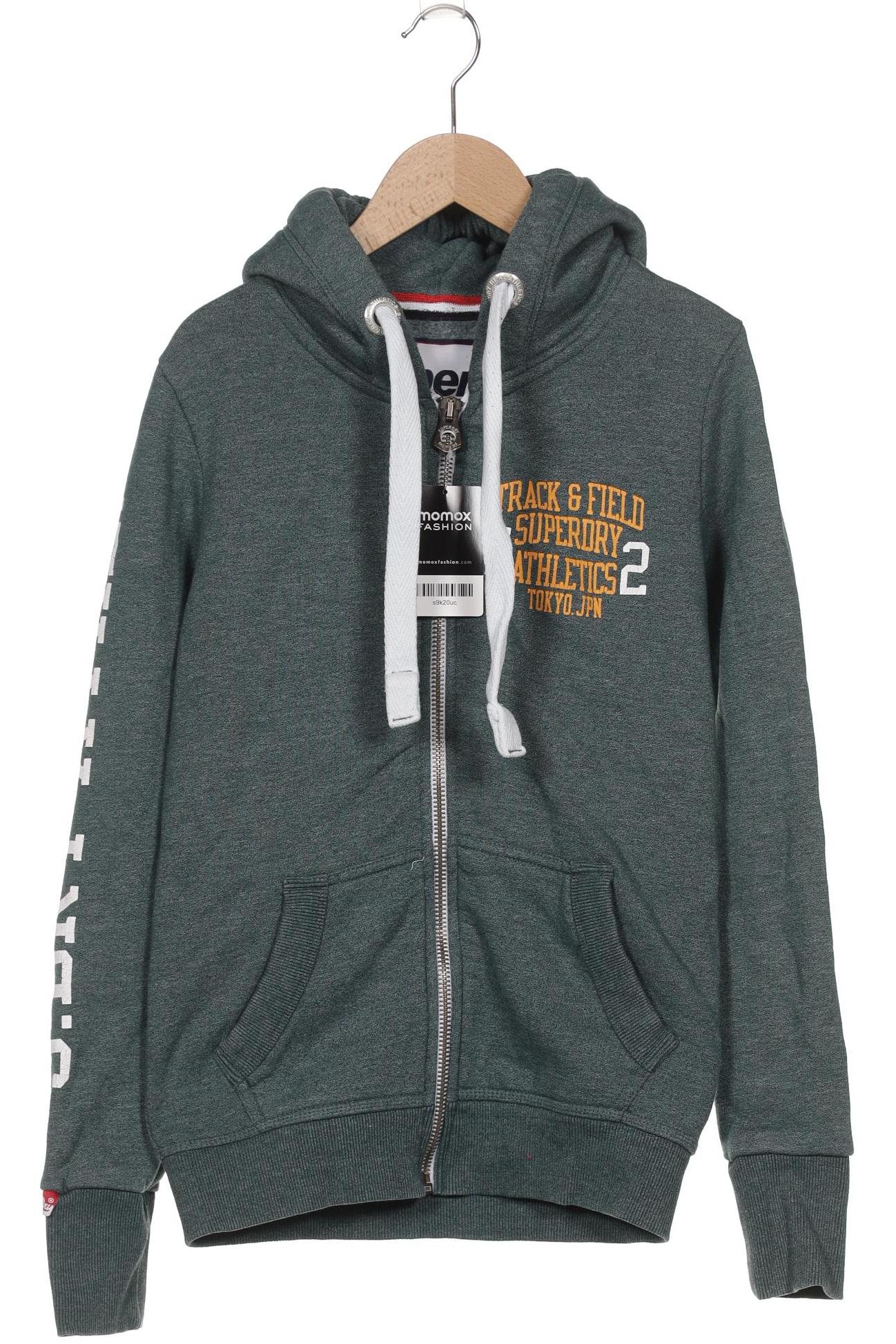

Superdry Damen Kapuzenpullover, grün, Gr. 34