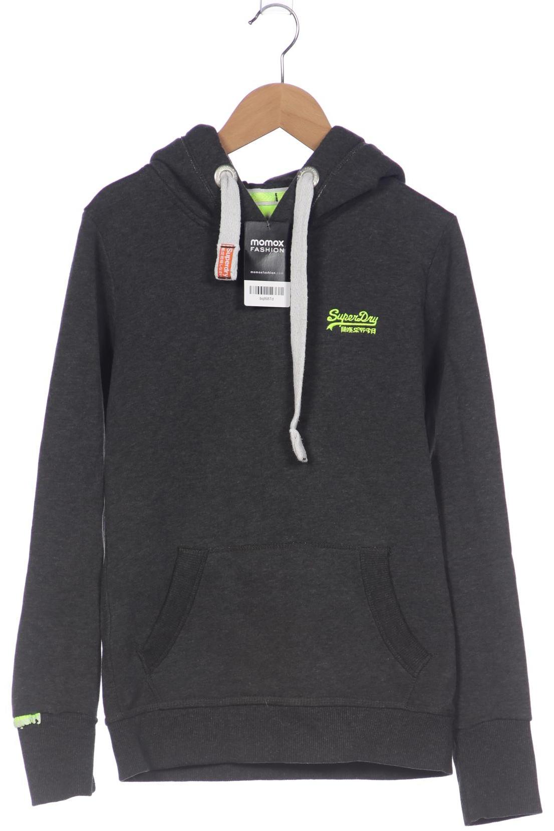

Superdry Damen Kapuzenpullover, grau, Gr. 36