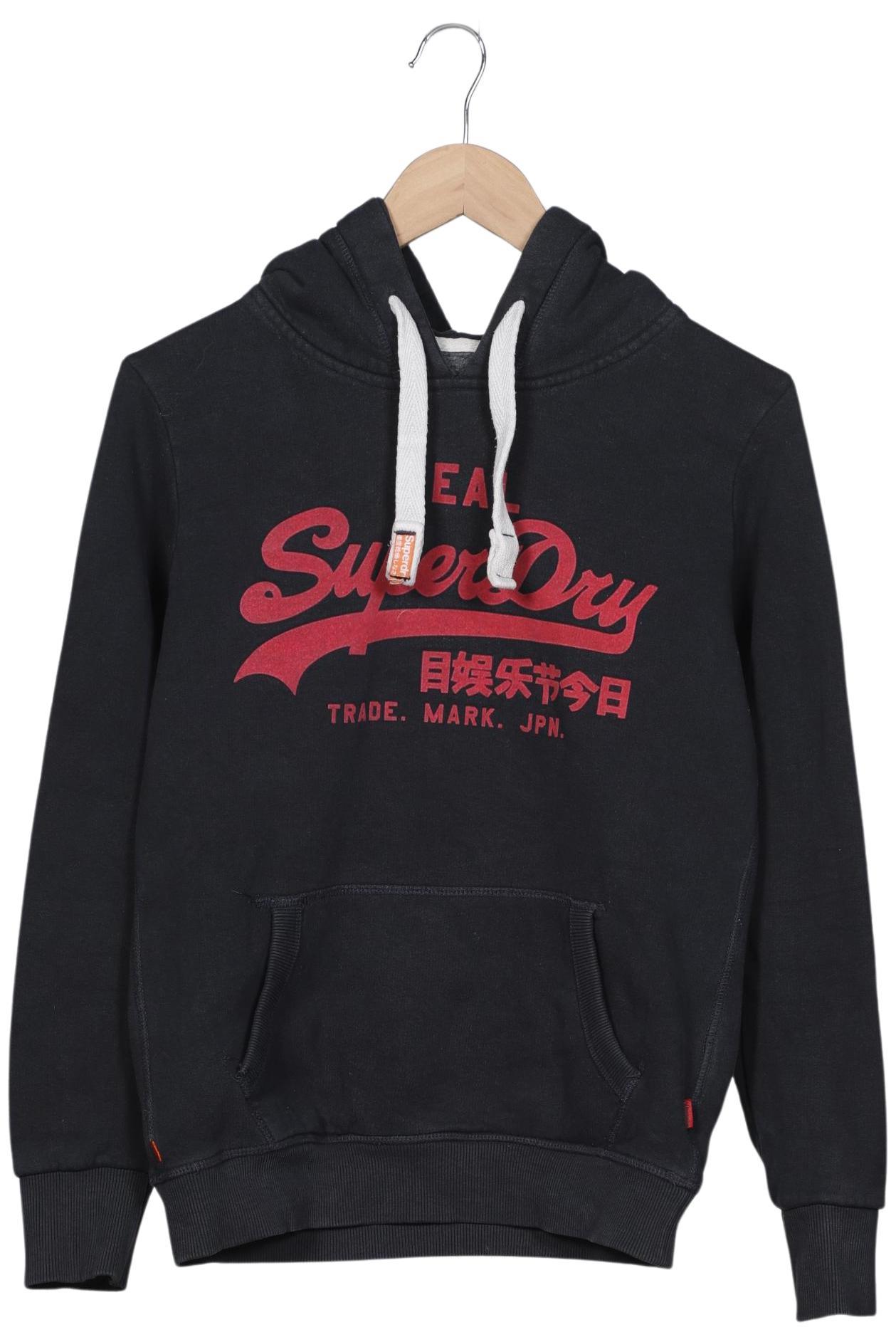 

Superdry Damen Kapuzenpullover, schwarz, Gr. 38
