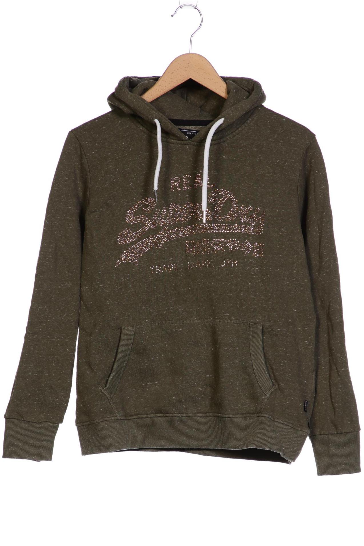 

Superdry Damen Kapuzenpullover, grün, Gr. 44