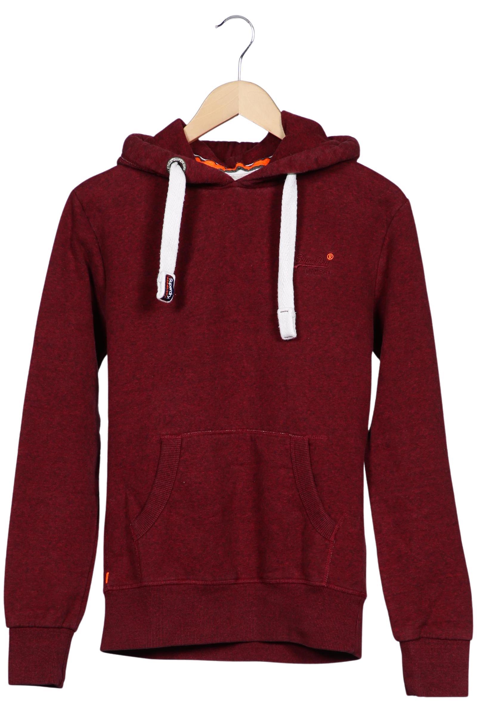 

Superdry Damen Kapuzenpullover, rot, Gr. 34
