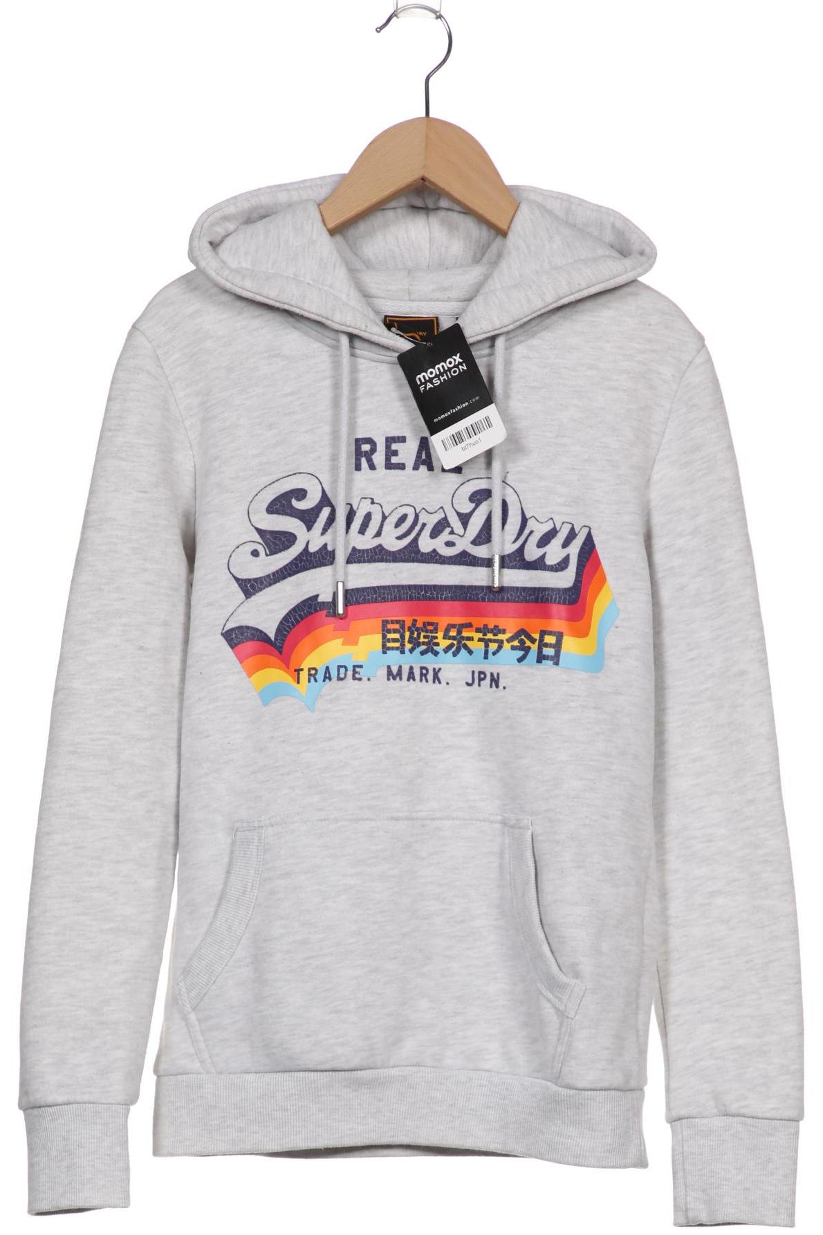 

Superdry Damen Kapuzenpullover, grau, Gr. 38