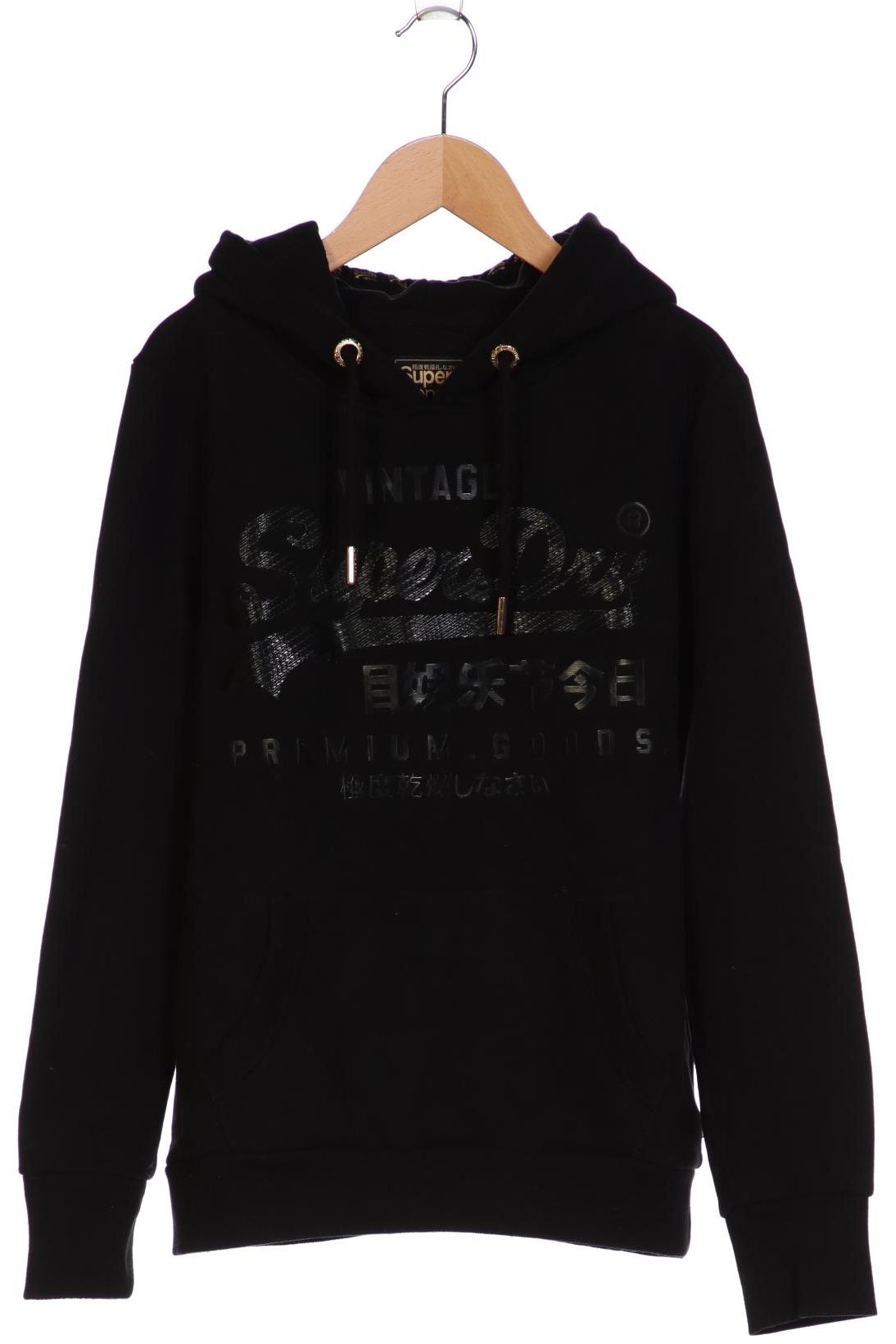 

Superdry Damen Kapuzenpullover, schwarz, Gr. 40
