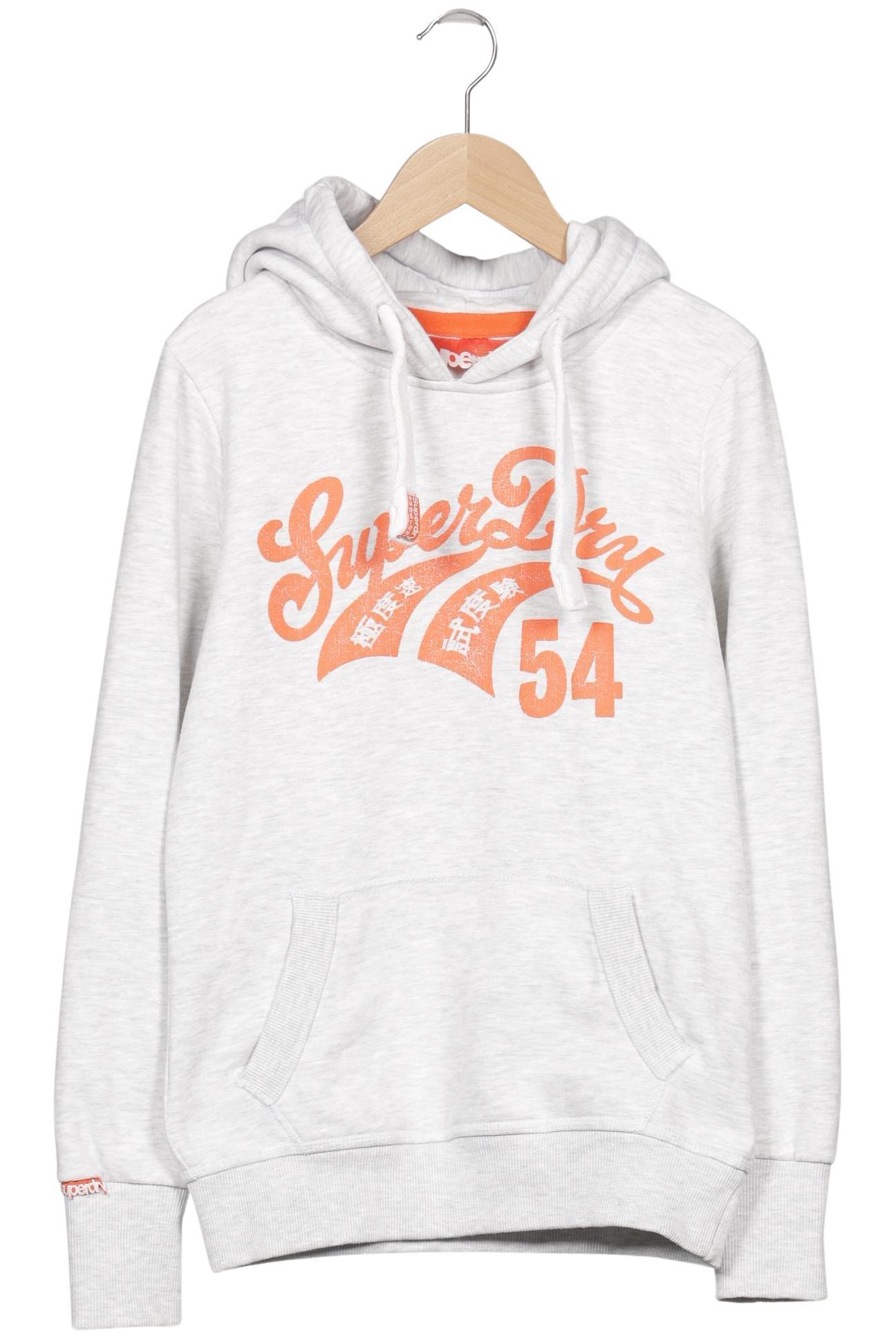 

Superdry Damen Kapuzenpullover, grau, Gr. 36