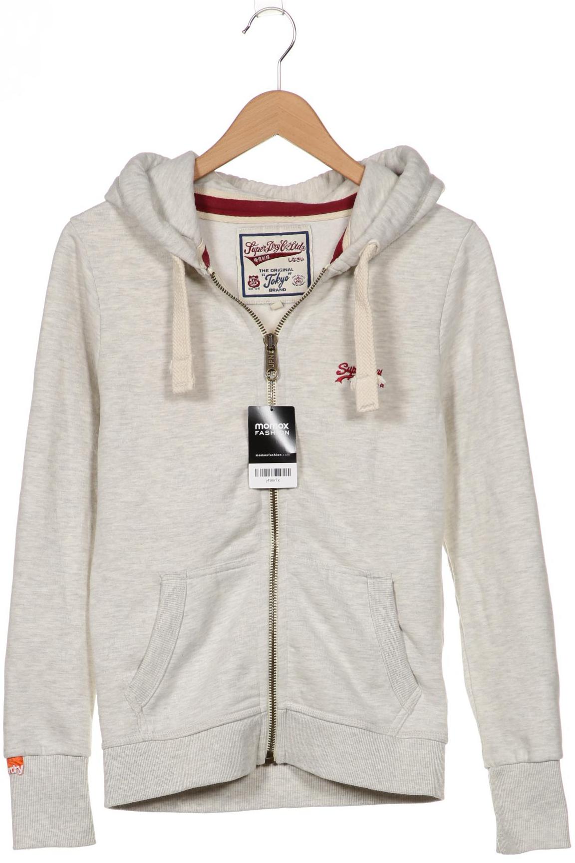 

Superdry Damen Kapuzenpullover, grau, Gr. 42