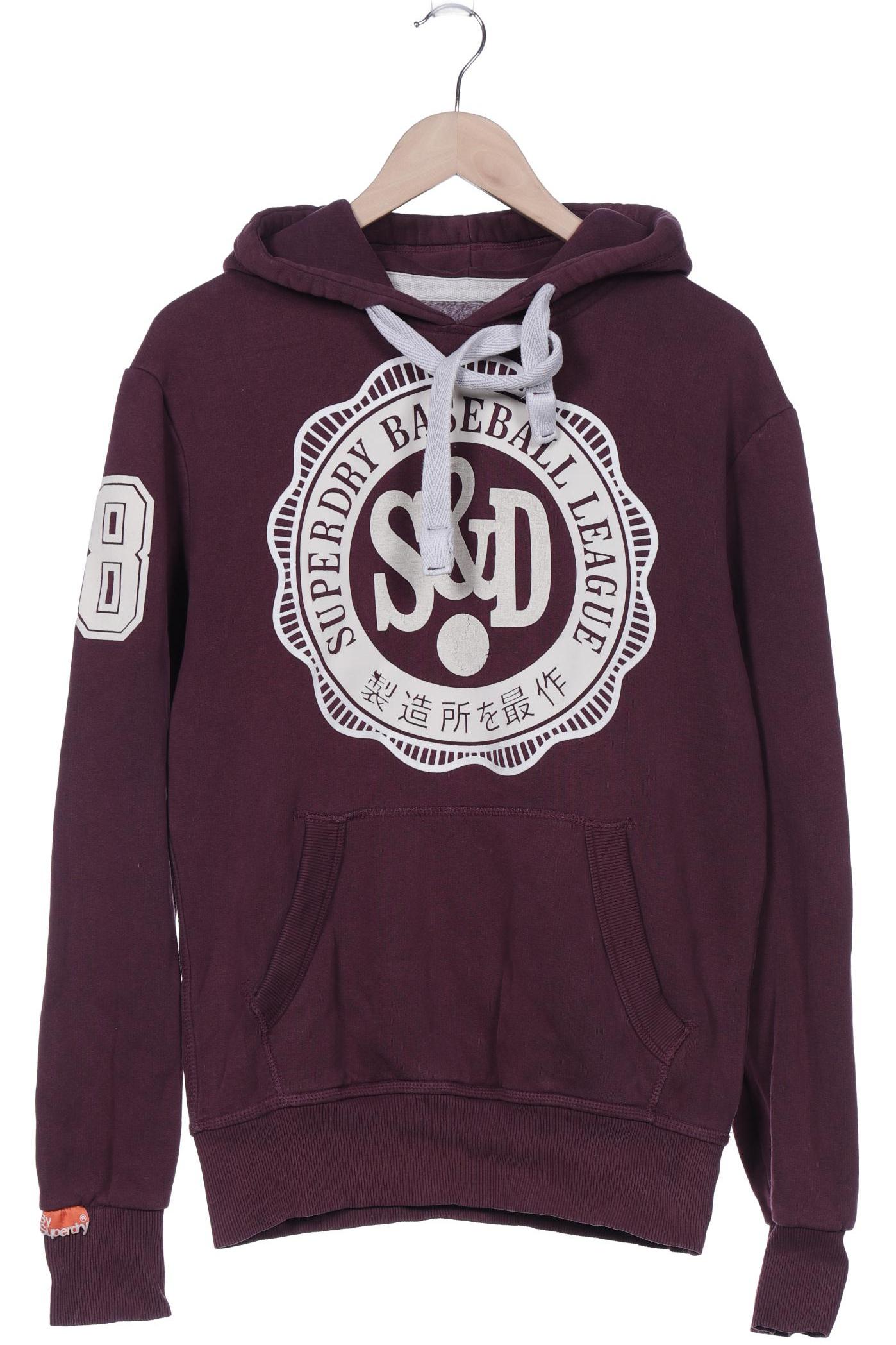 

Superdry Damen Kapuzenpullover, bordeaux, Gr. 36