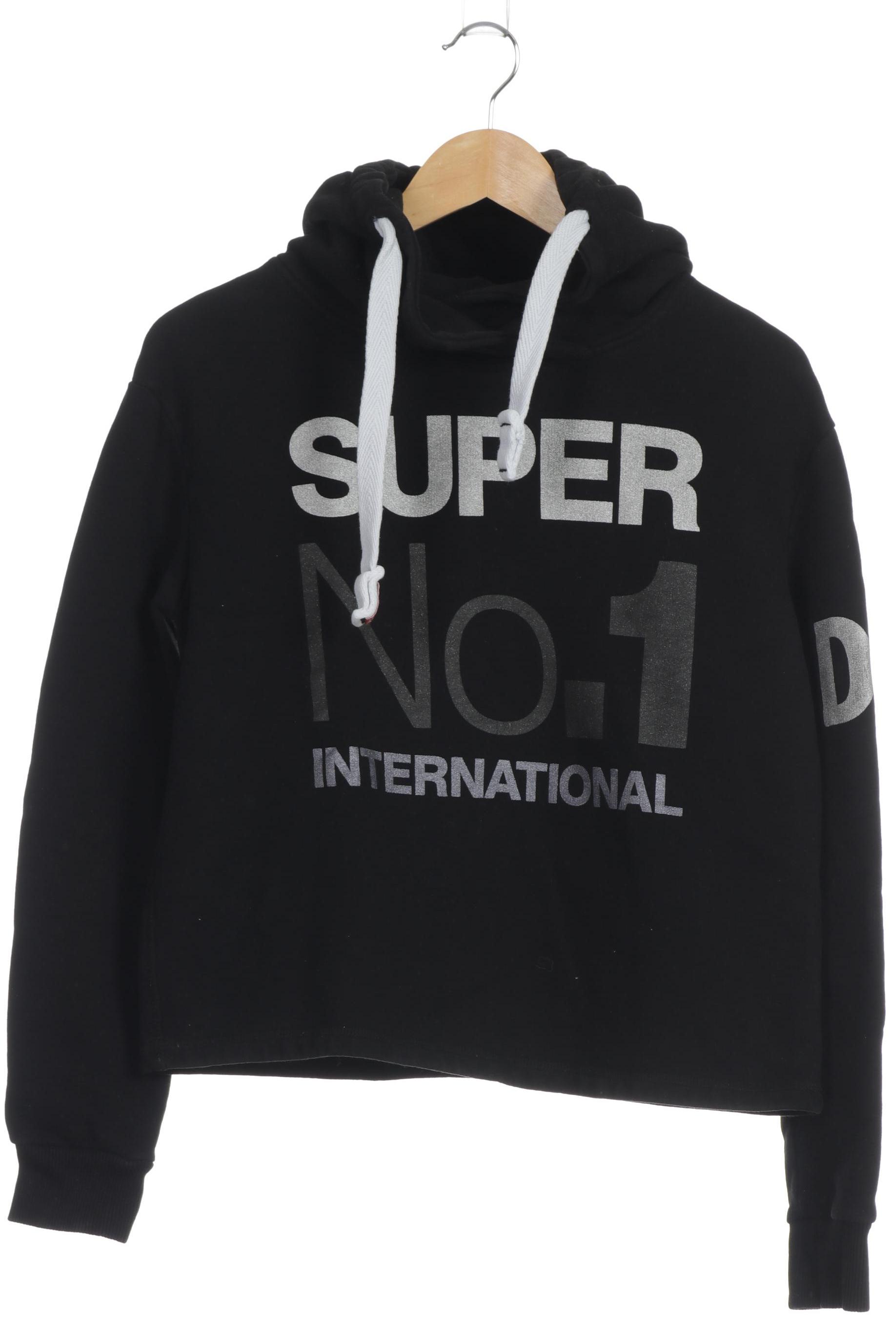 

Superdry Damen Kapuzenpullover, schwarz, Gr. 36