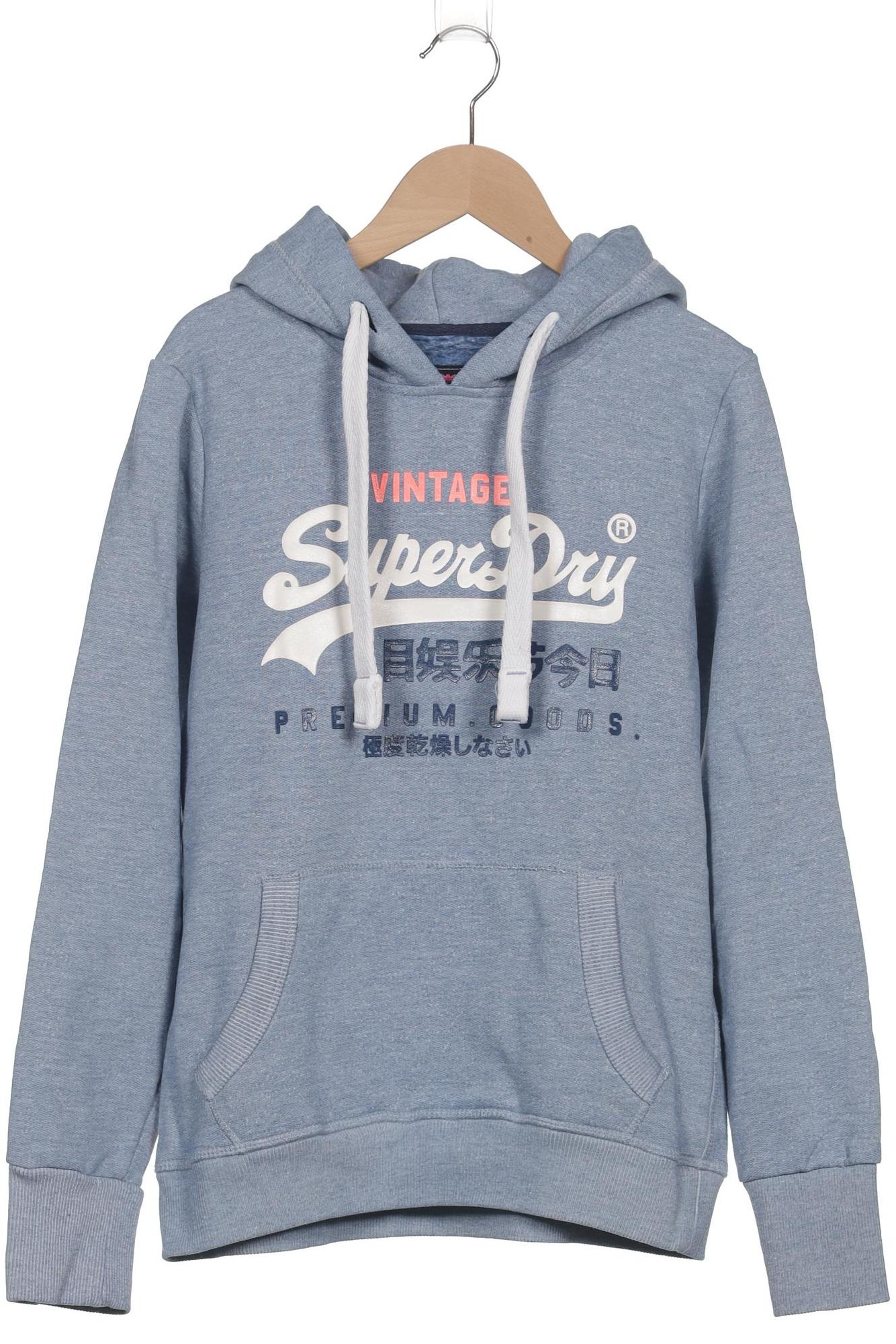 

Superdry Damen Kapuzenpullover, hellblau, Gr. 38