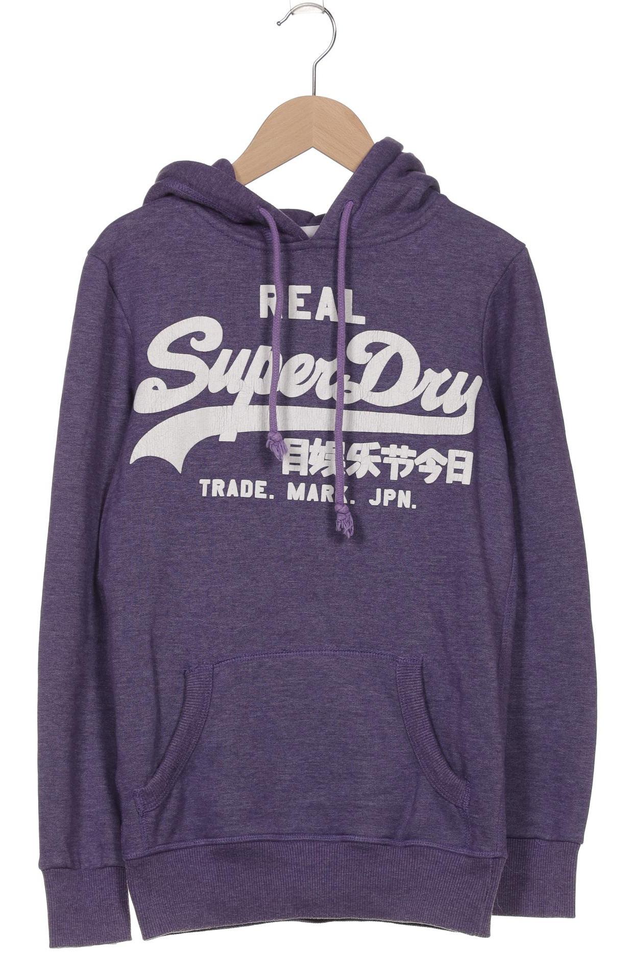 

Superdry Damen Kapuzenpullover, flieder, Gr. 34
