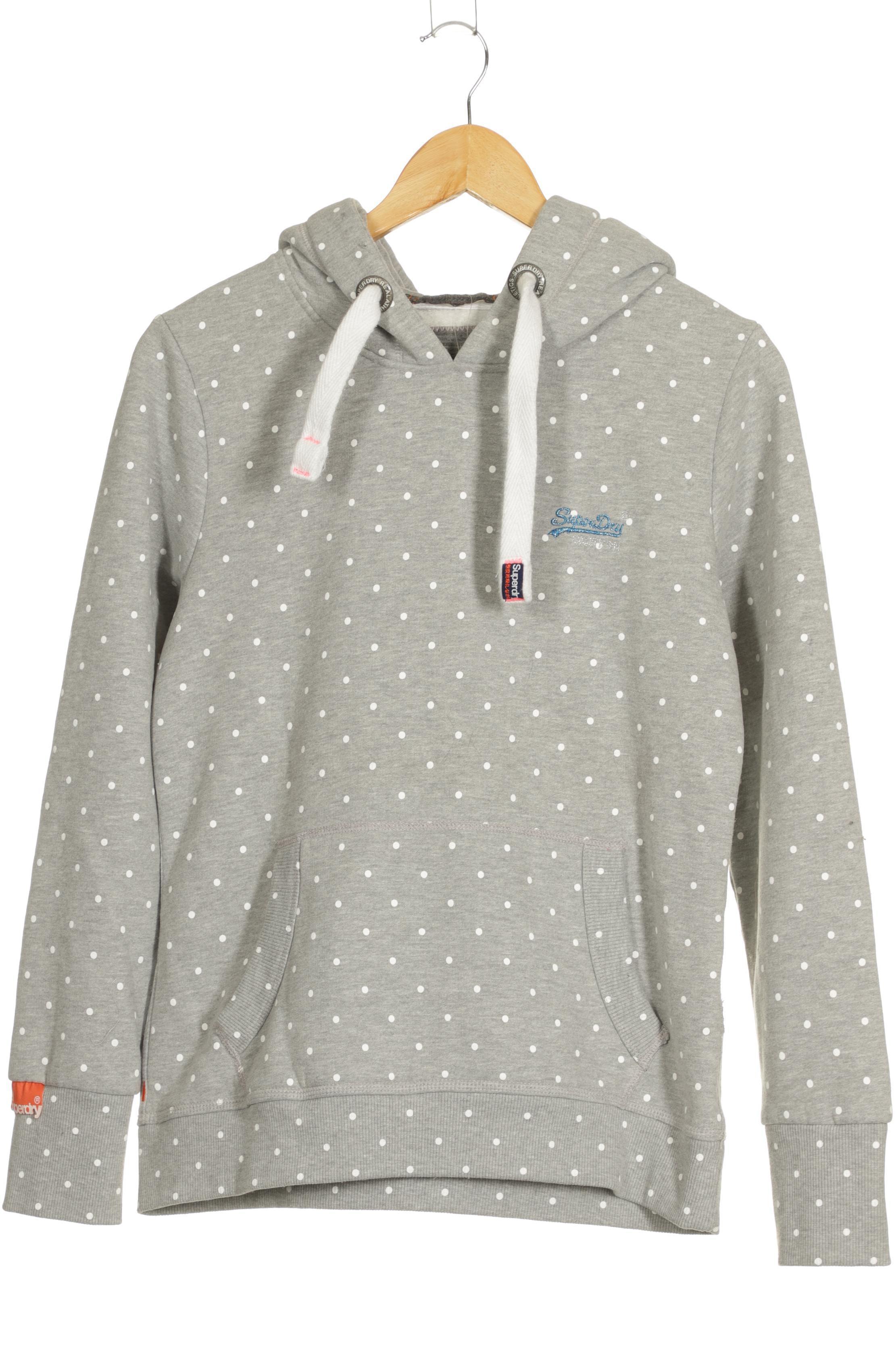 

Superdry Damen Kapuzenpullover, grau, Gr.