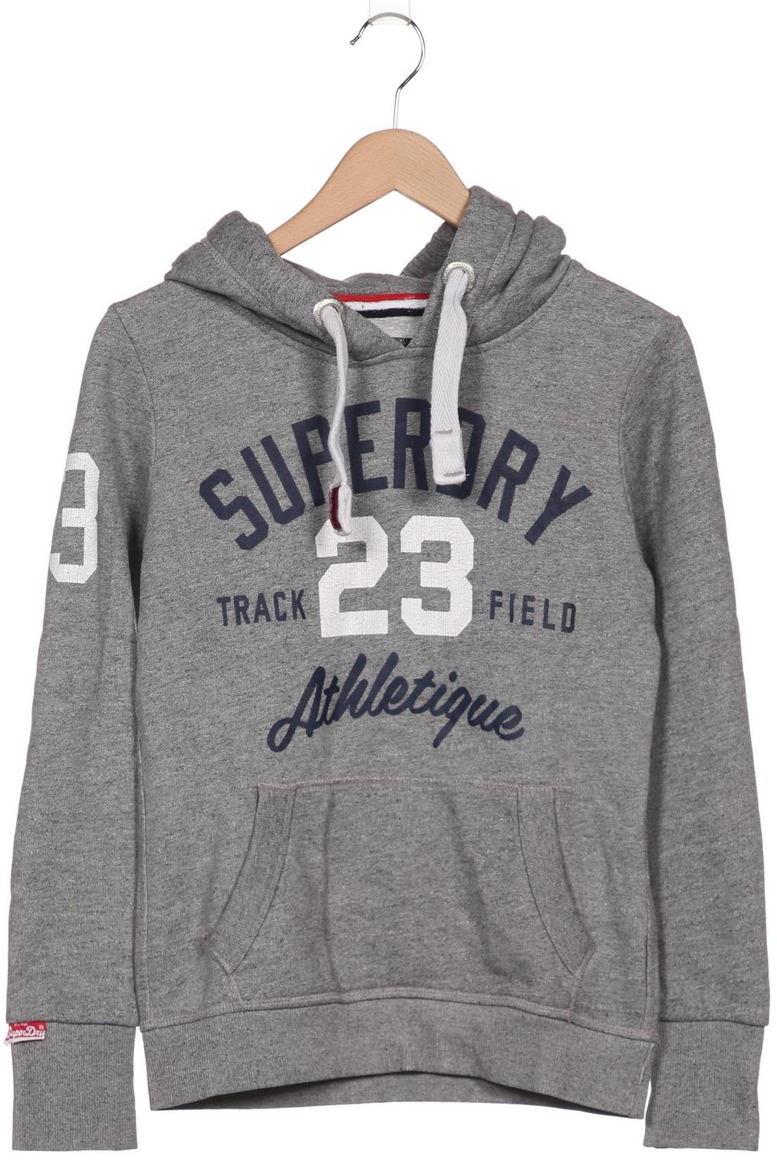 

Superdry Damen Kapuzenpullover, grau, Gr. 36